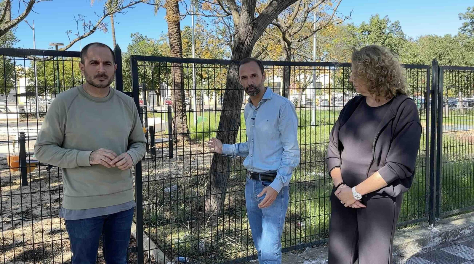 El PSOE de Sanlúcar visitó la Ciudad de los Niños.