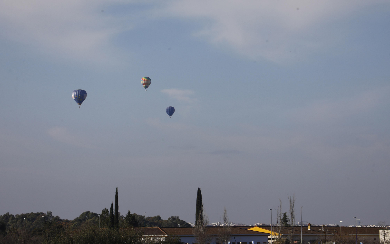 La Cabalgata en globo de los Reyes Magos en Córdoba
