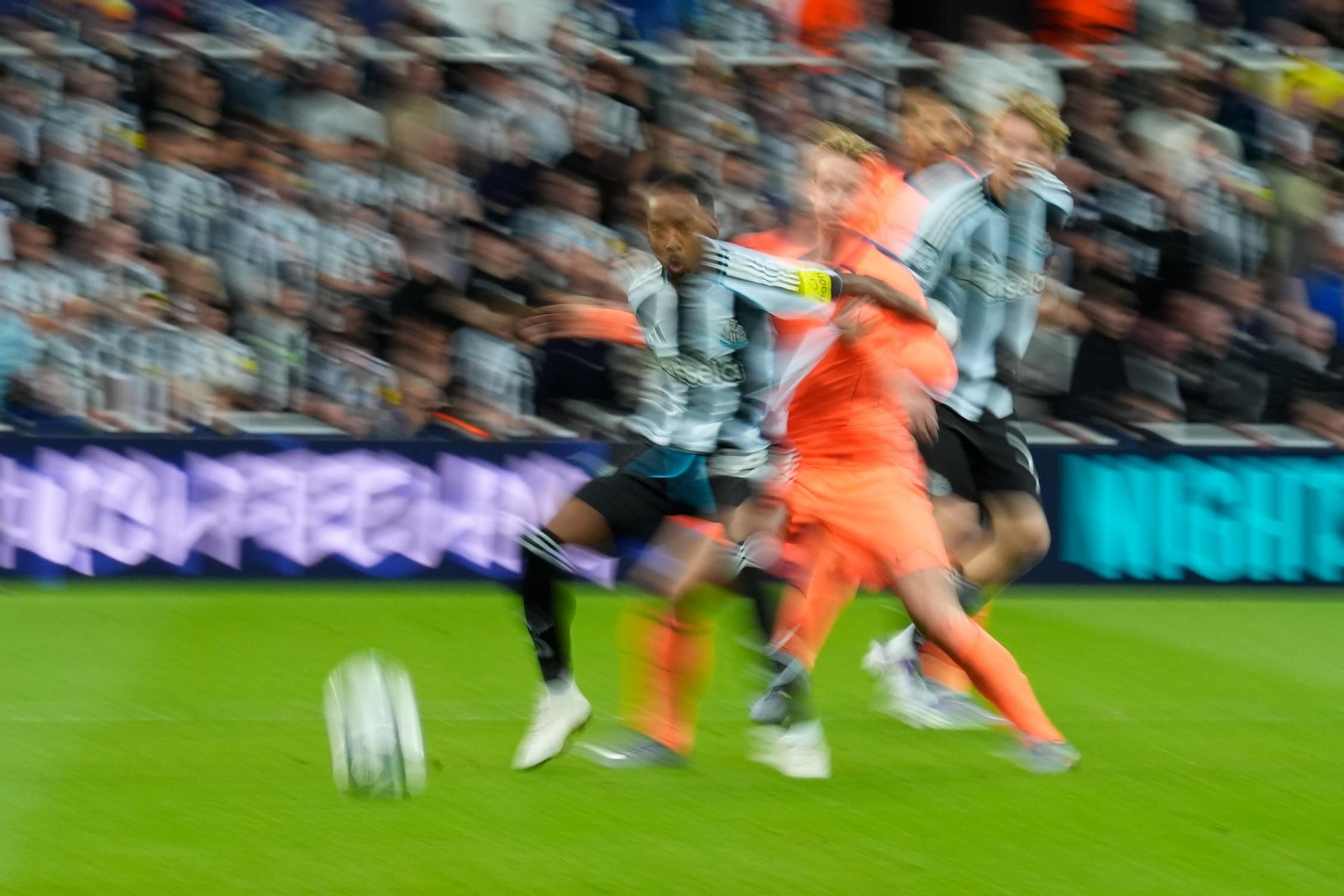 Las fotos del Newcastle-Barcelona