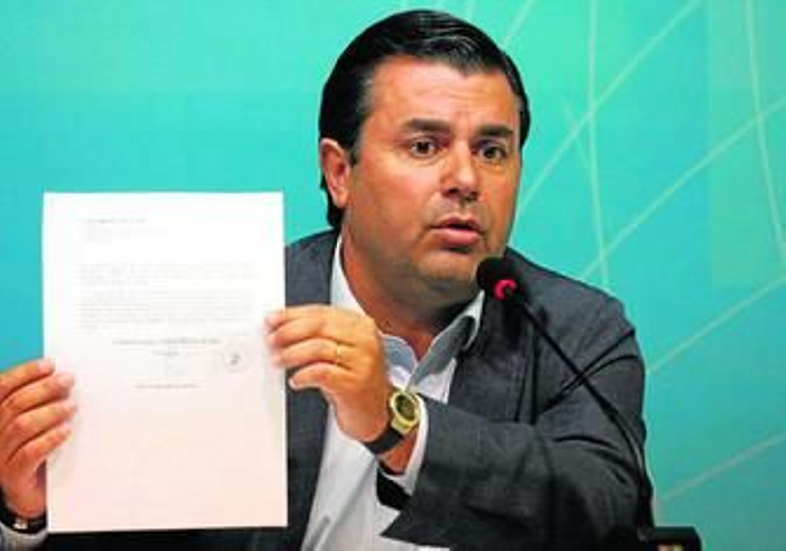 El alcalde de Otura, Ignacio Fernández, en foto de archivo.