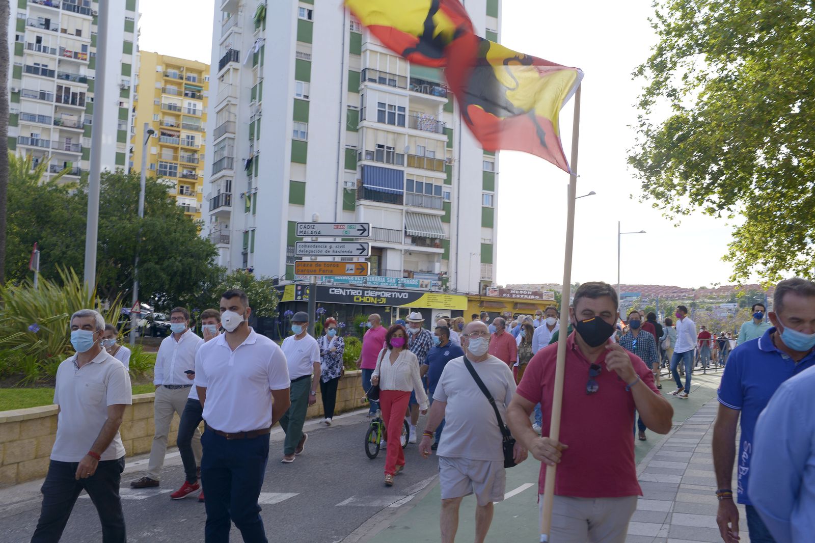 Fotos de la manifestación taurina de Algeciras