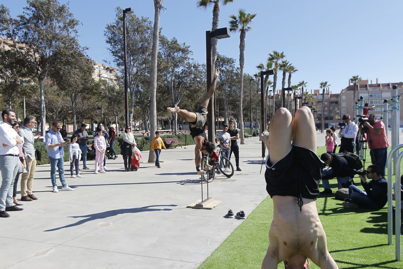 Fotogalería Pista de Calistenia. Parque de los Periodistas. Almería