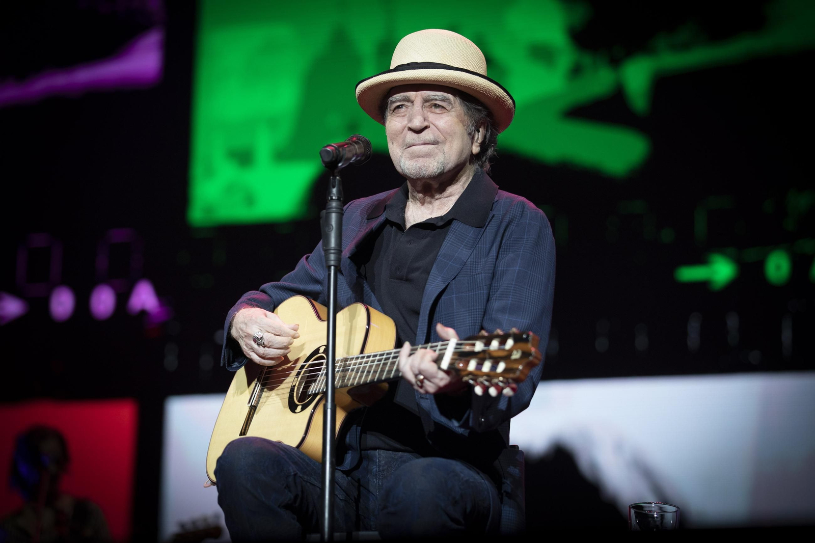 Concierto de Joaquin Sabina en la Plaza de Toros de Granada.