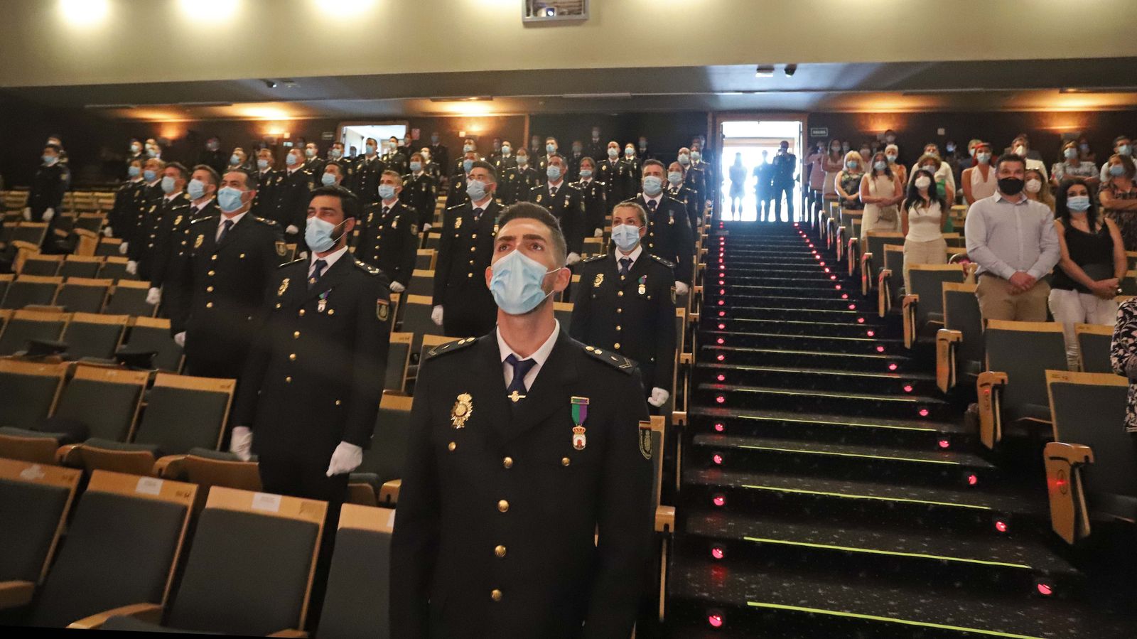 Acto de jura de cargo de la XXXIV promoción de Policía Nacional en La Línea