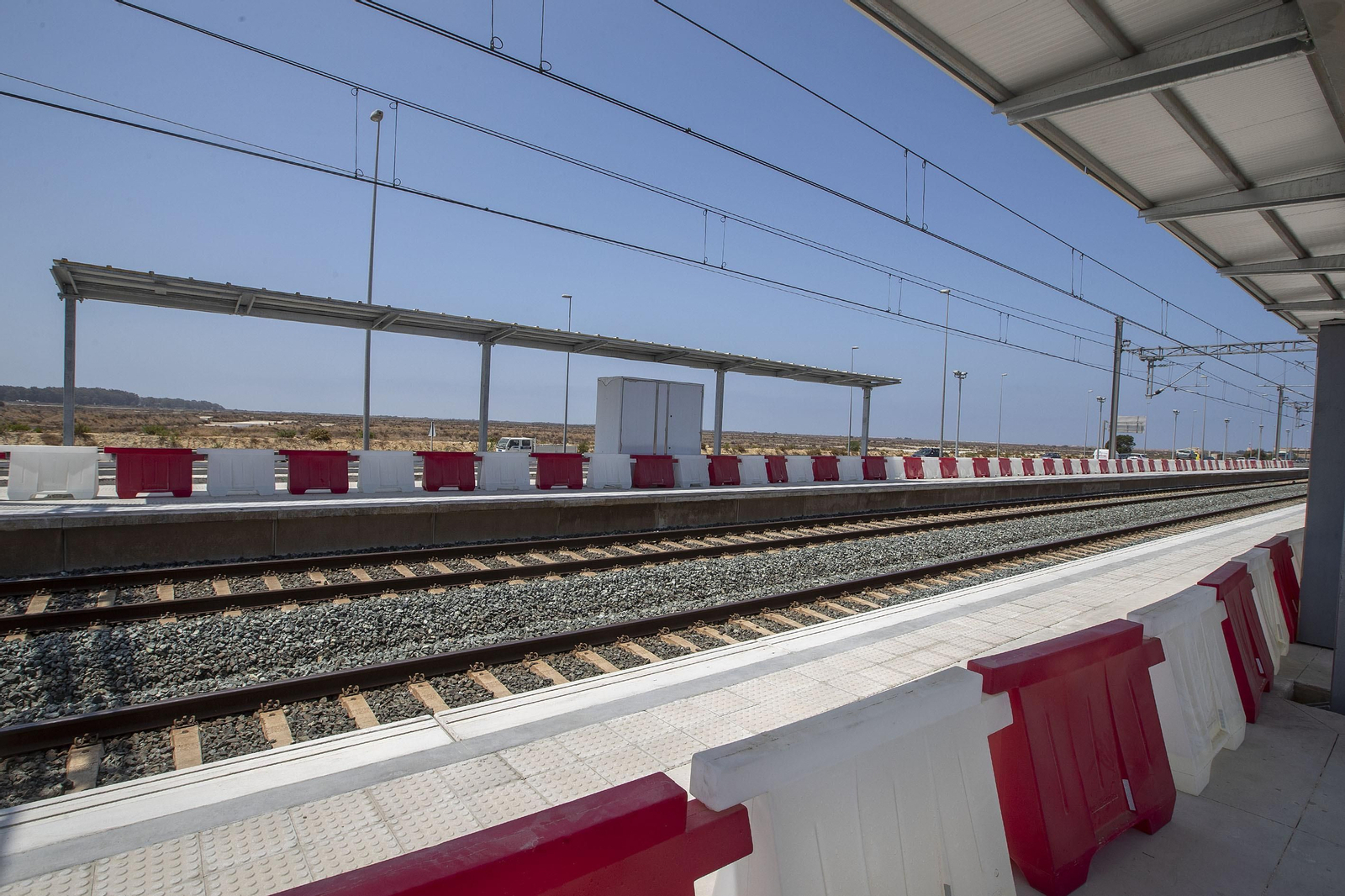 El tranvía de la Bahía, en imágenes