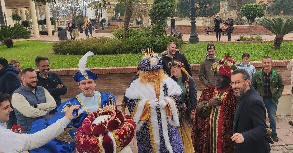 La Línea da la bienvenida a los Reyes Magos