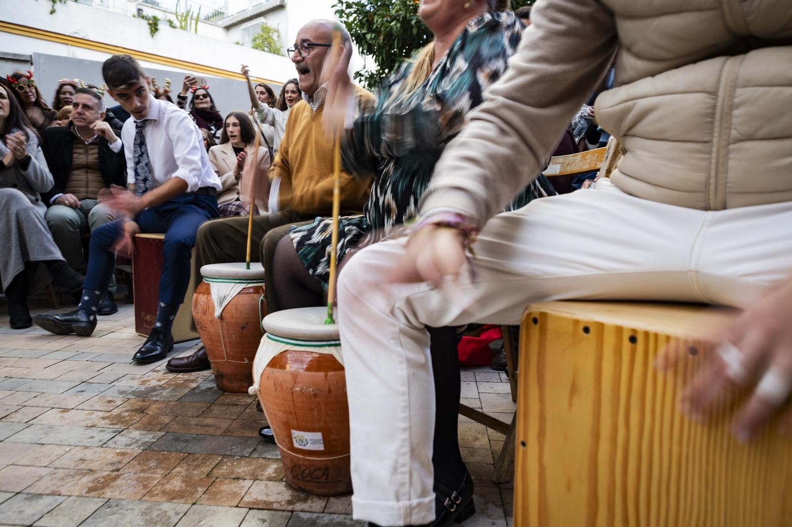 Imágenes de zambombas del día 20 de diciembre en Jerez