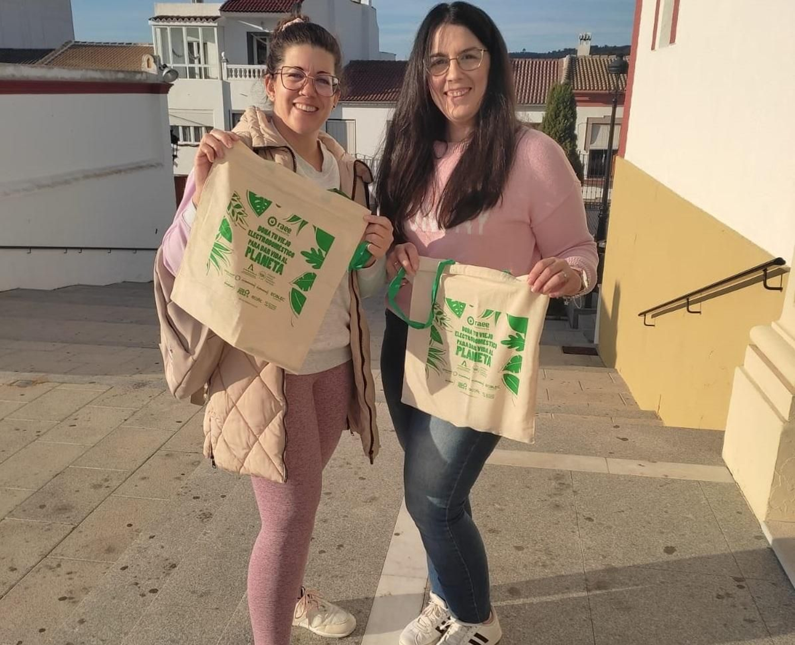 Participantes de la campaña en Nueva Carteya.
