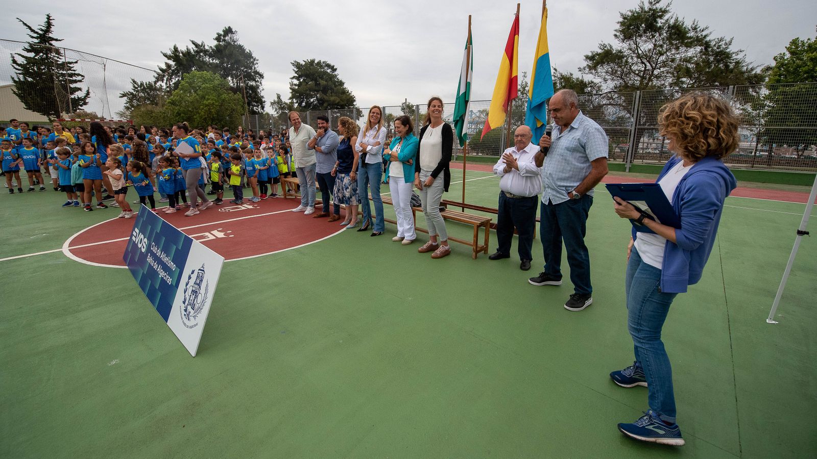 Fotos de la entrega de diplomas del club de atletismo Bahia de Algeciras