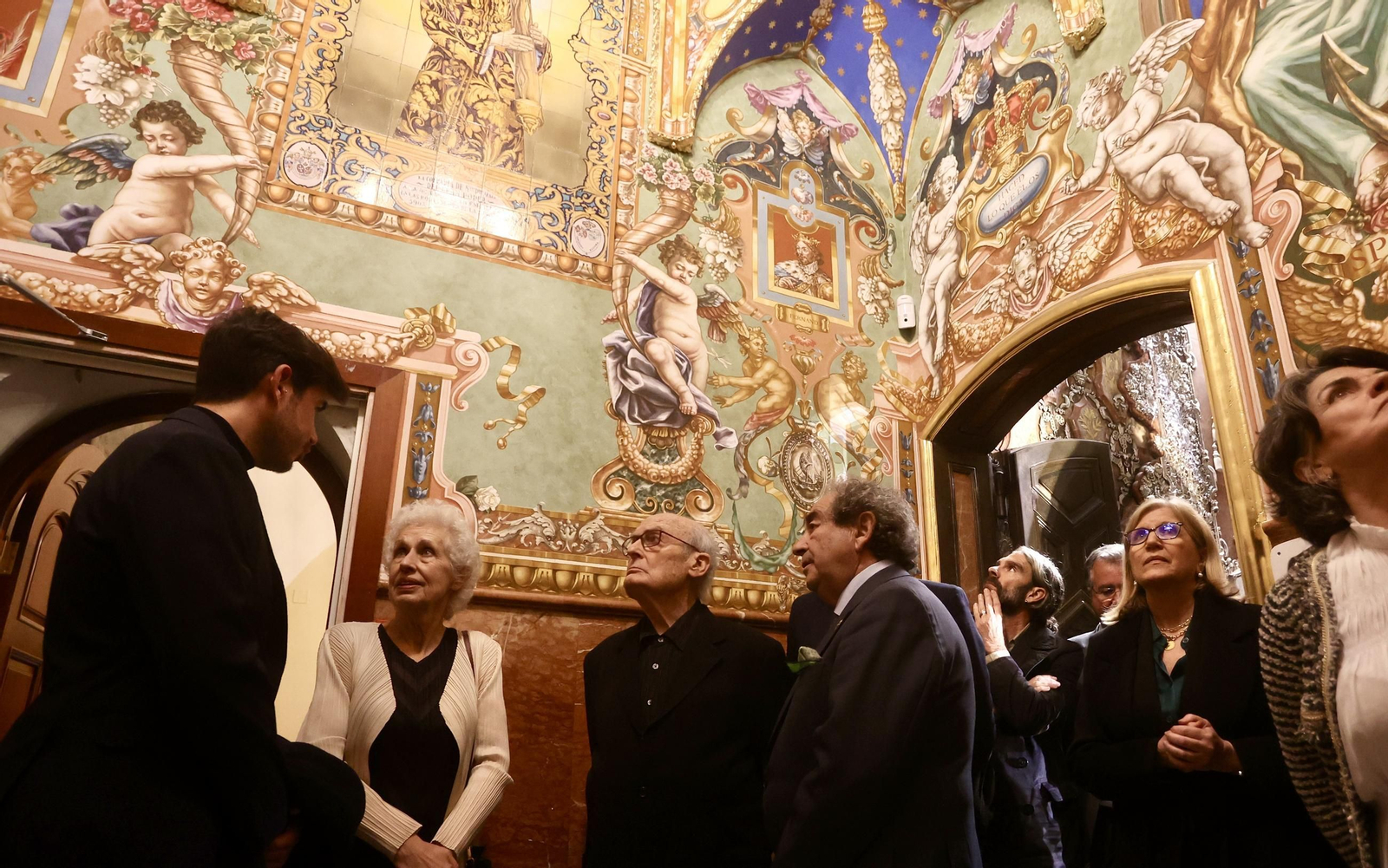 Presentación del cartel de la Macarena de Luis Gordillo