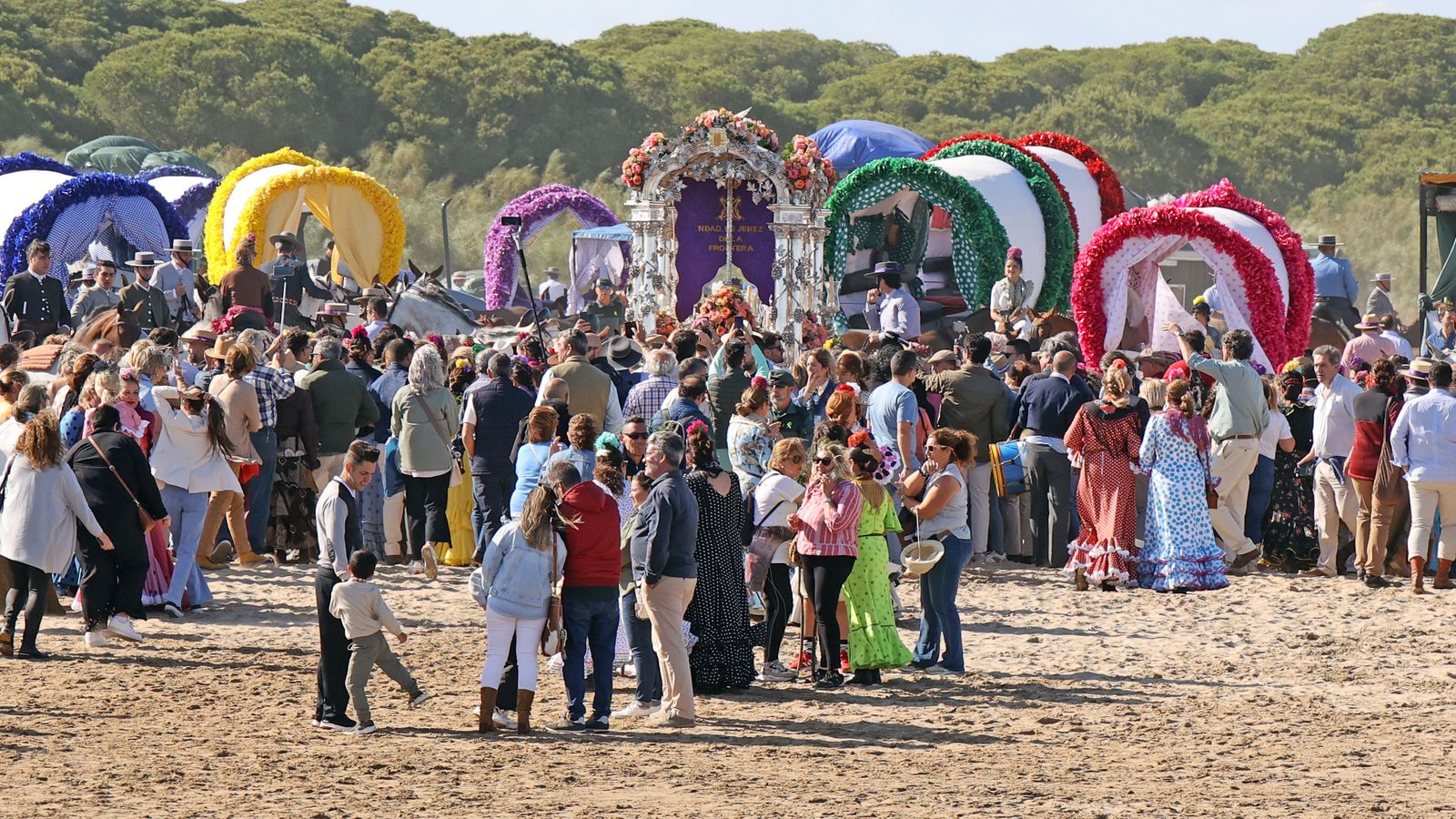 La Hermandad del Rocío de Jerez inicia su camino