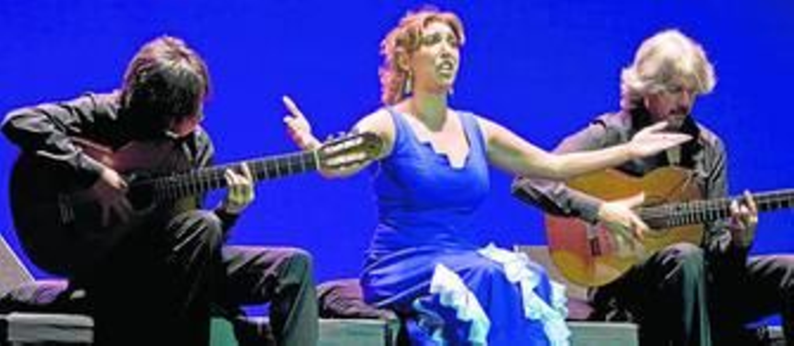 Esperanza Fernández, el pasado jueves en el Lope, donde ofreció un estupendo dúo con Dorantes incluido en 'Raíces del alma'.