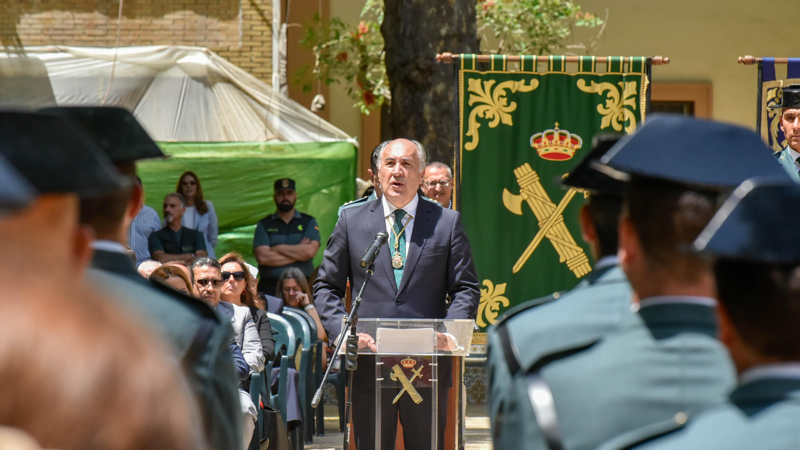 Las fotos del acto del 178 aniversario de la fundación  de la Guardia Civil