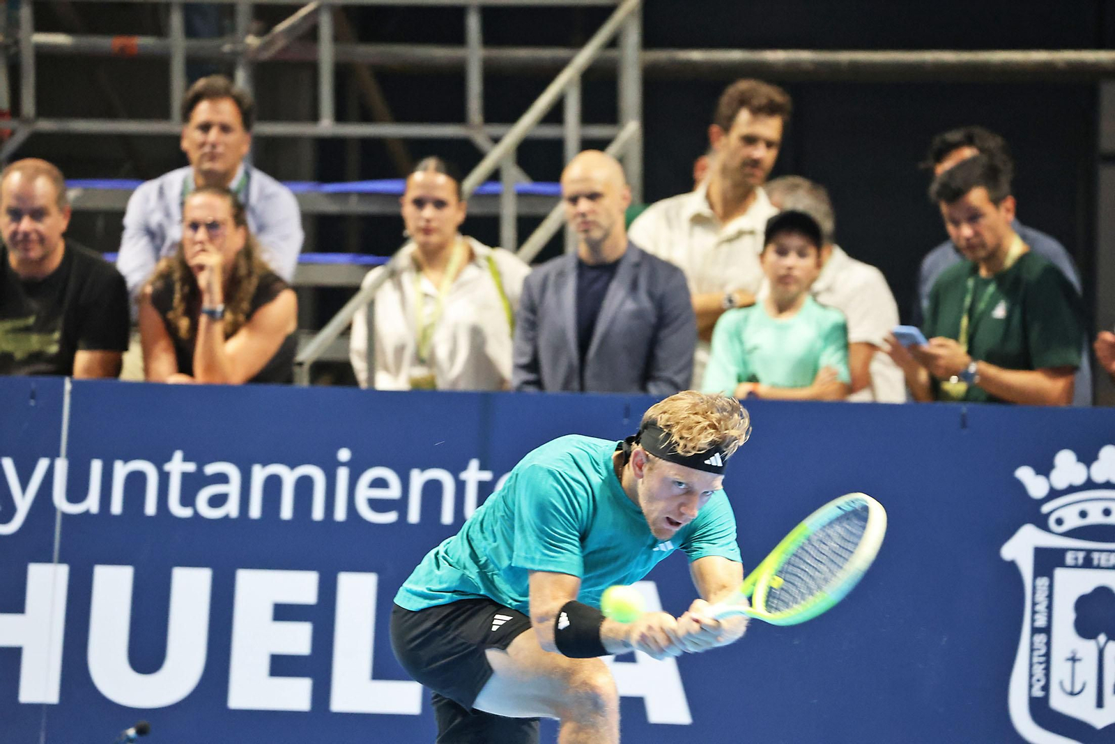 Imágenes de la final masculina de la Copa del Rey de tenis entre Daniil Medvedev y Alejandro Davidovich