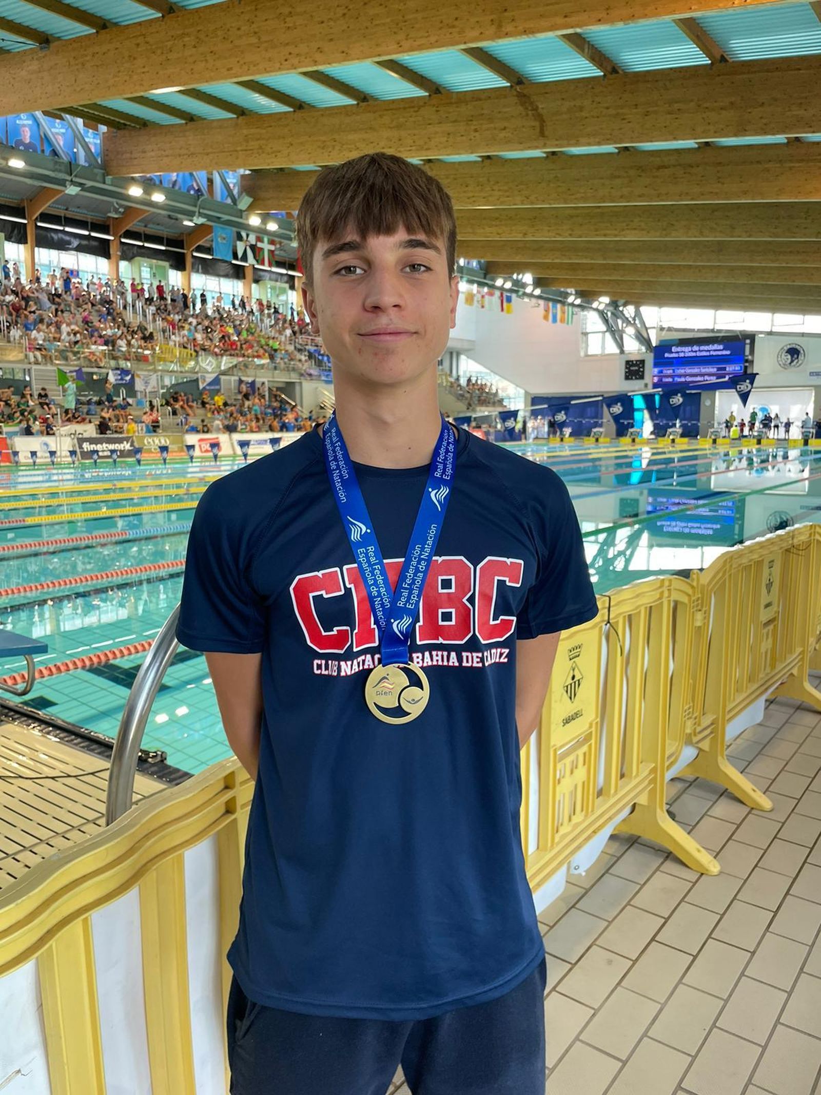 Joaquín Pavón Soto, del CN Bahía de Cádiz, oro.