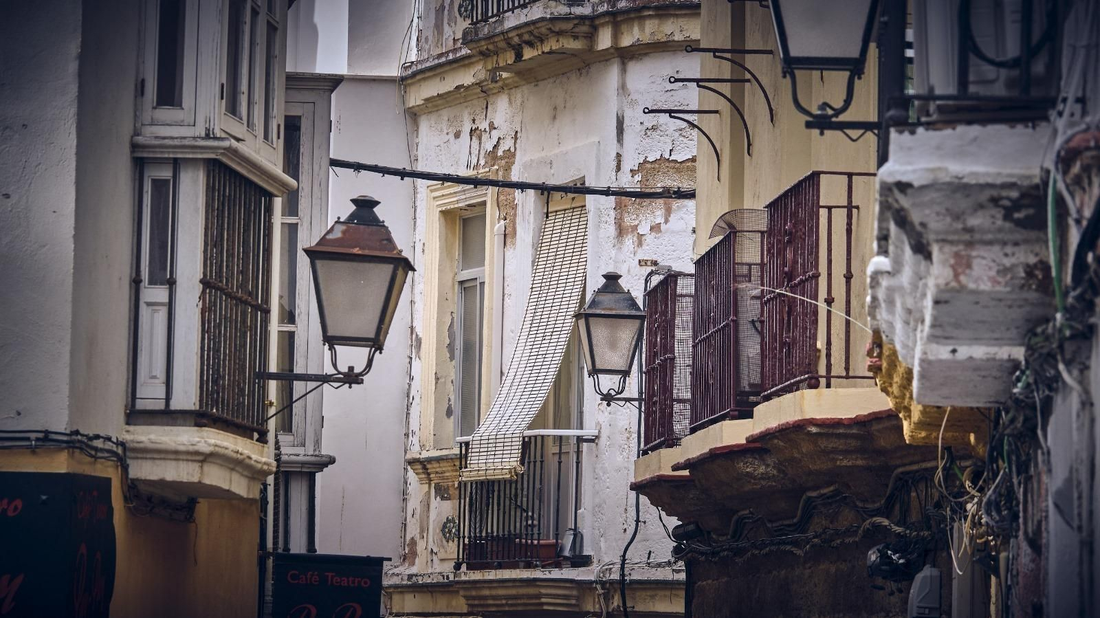 Las imágenes del estado de dejadez que presenta el Pópulo