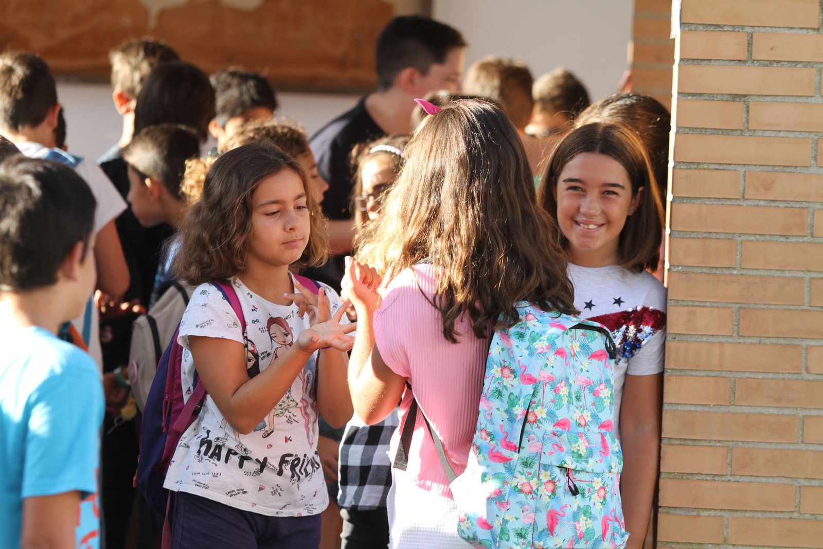 la vuelta al cole en los colegios de Huelva en Imágenes