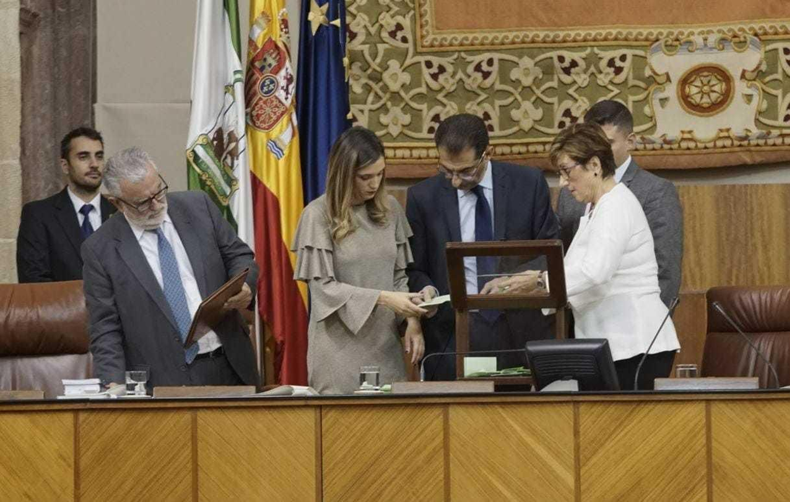 Las imágenes de la sesión constitutiva del Parlamento de Andalucía