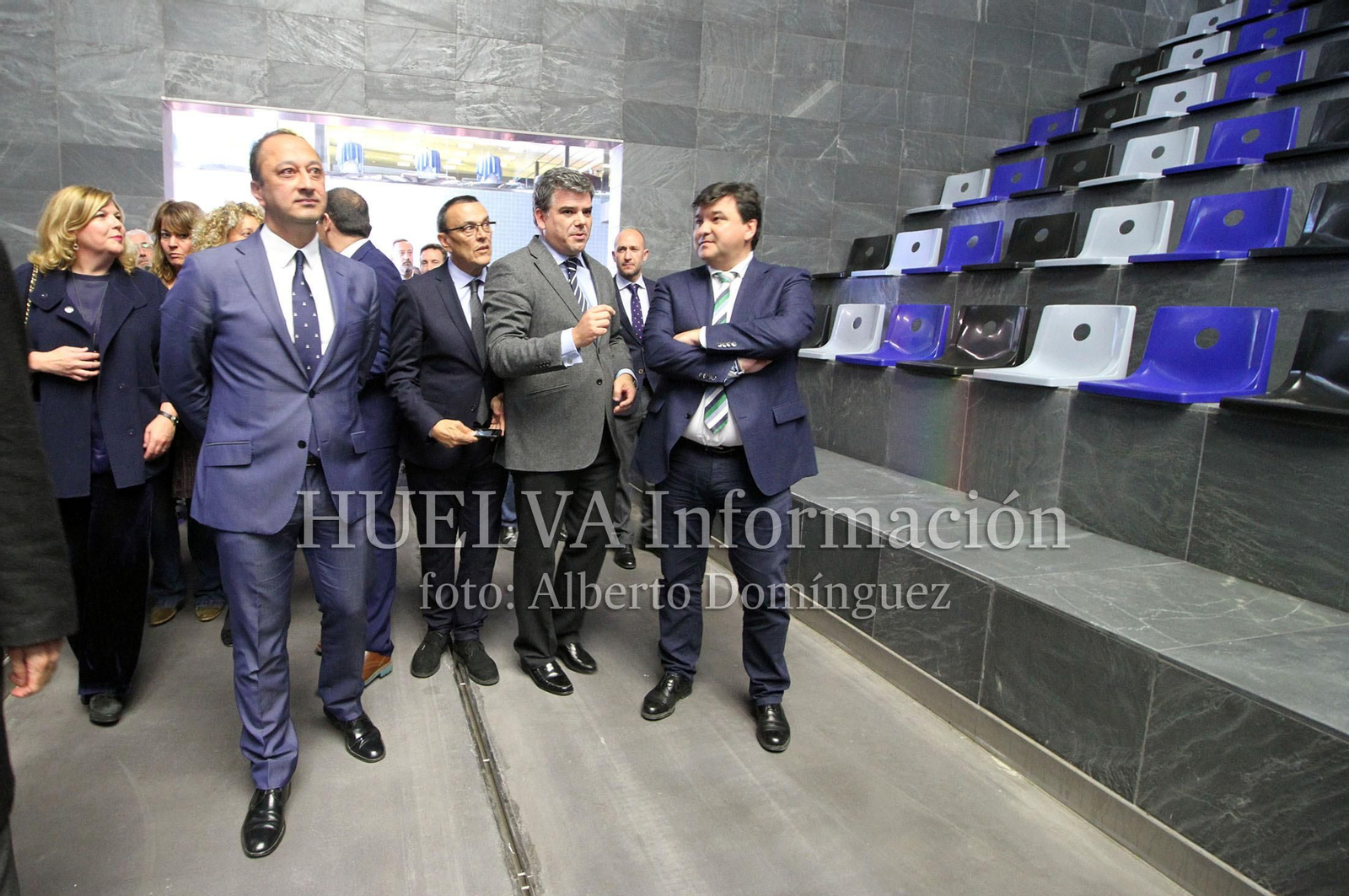 Inauguración de la Nueva Lonja del Puerto de Huelva, en imágenes