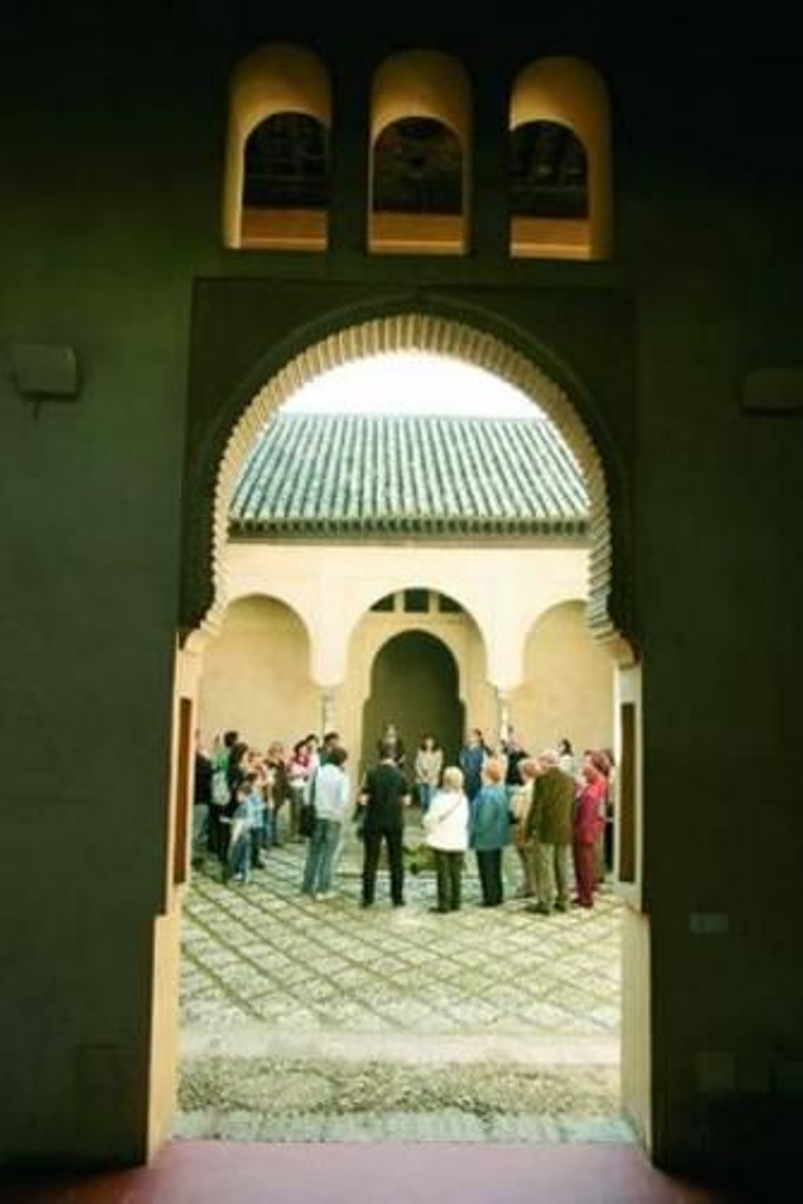 Patio central del Palacio de Dar al-Horra.