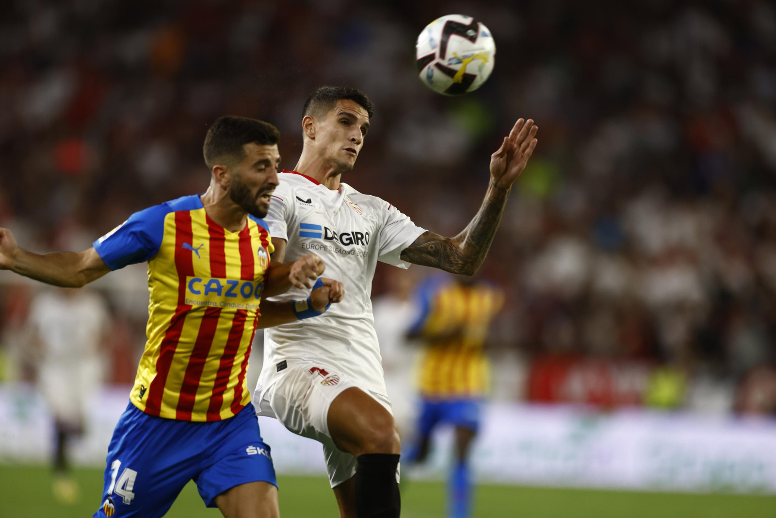 Las imágenes del Sevilla-Valencia