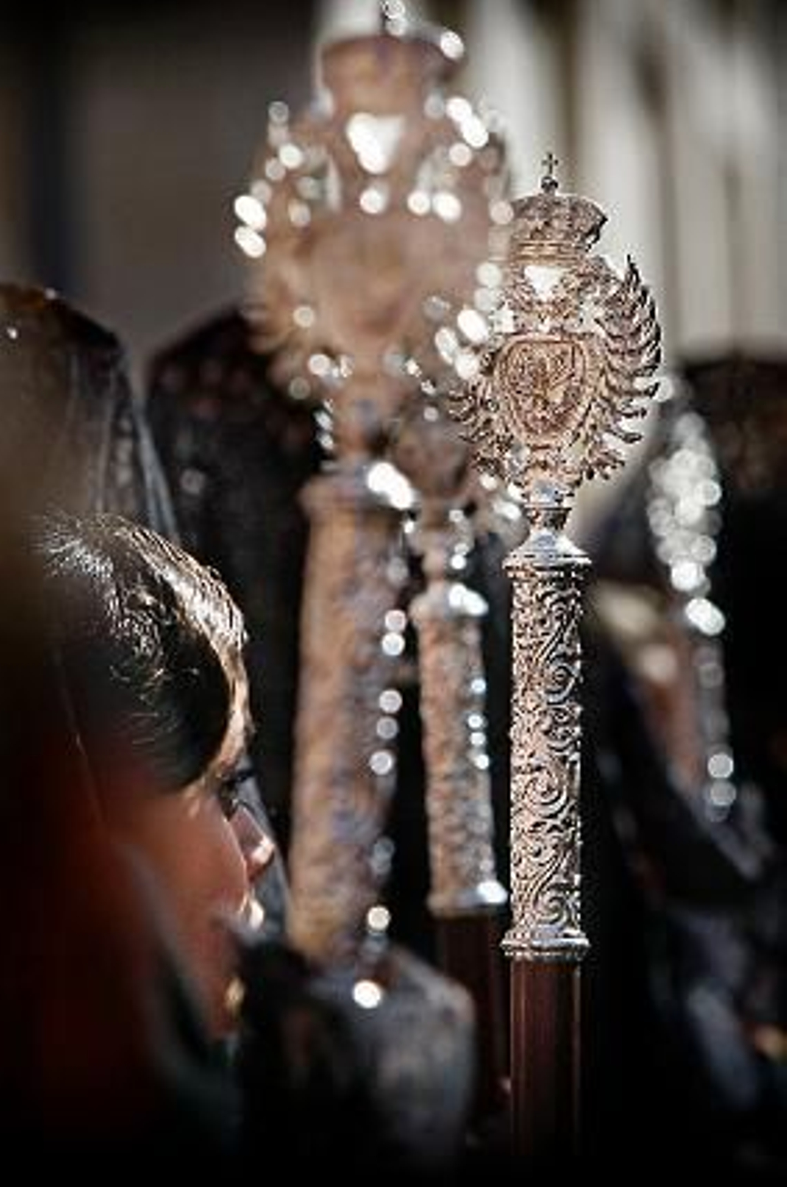 La hermandad de la Expiración abre el Viernes Santo. 

Foto: Julio Gonzalez