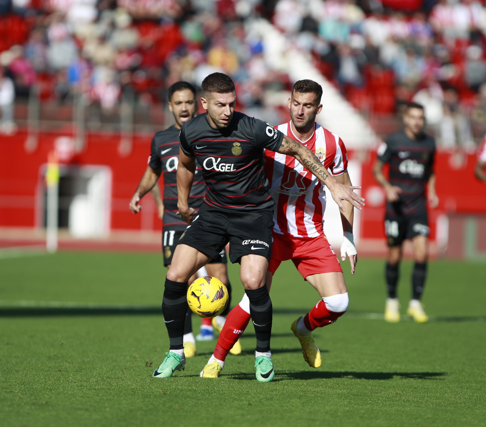 Imágenes del partido U.D. Almería-R.C.D. Mallorca