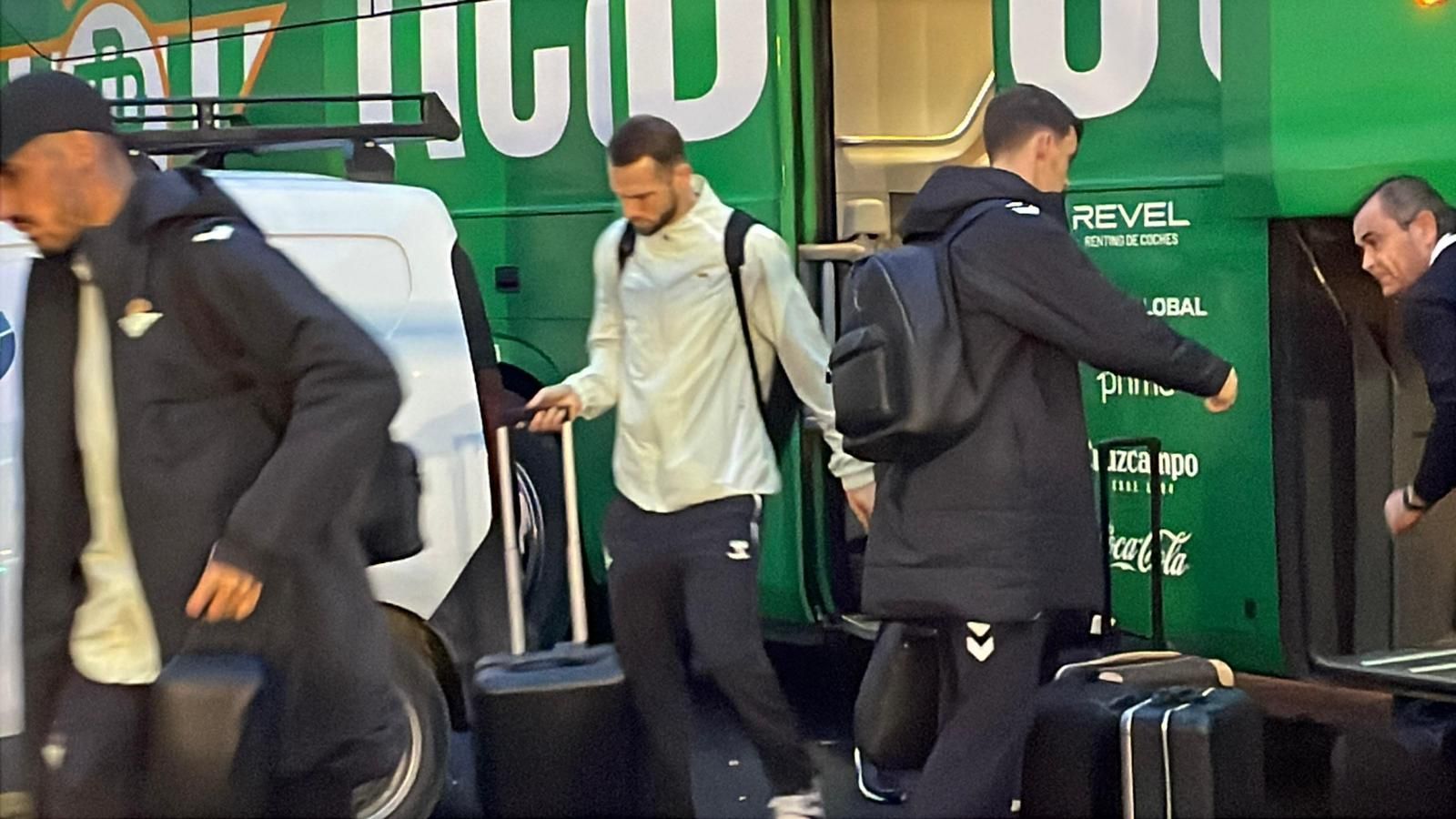 La salida del Betis a Salónica para jugar ante el PAOK