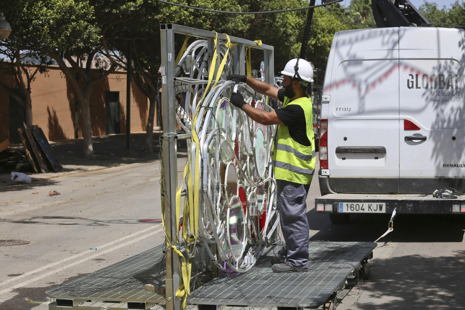 Cuenta atrás para la Feria de Málaga en el Real (fotos)