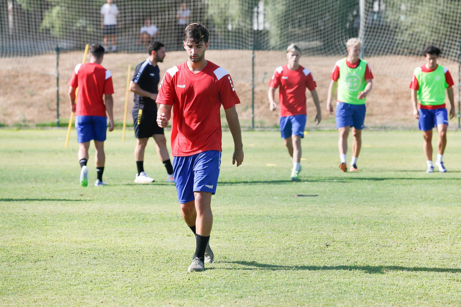 Las fotos del entrenamiento de pretemporada del Algeciras en La Menacha