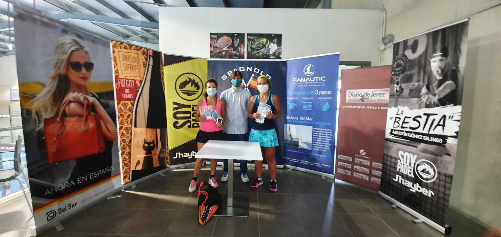 Finales de la 'V Diario de Jerez Padel Cup'