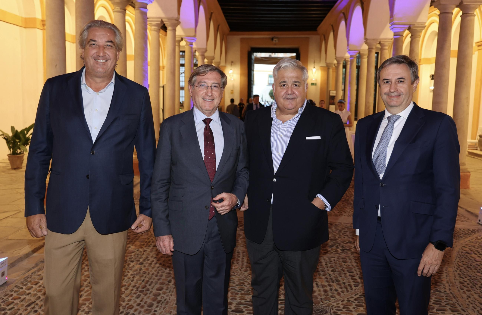David Alva,  Rafael Carmona, Antonio Martín, Rafael Sánchez