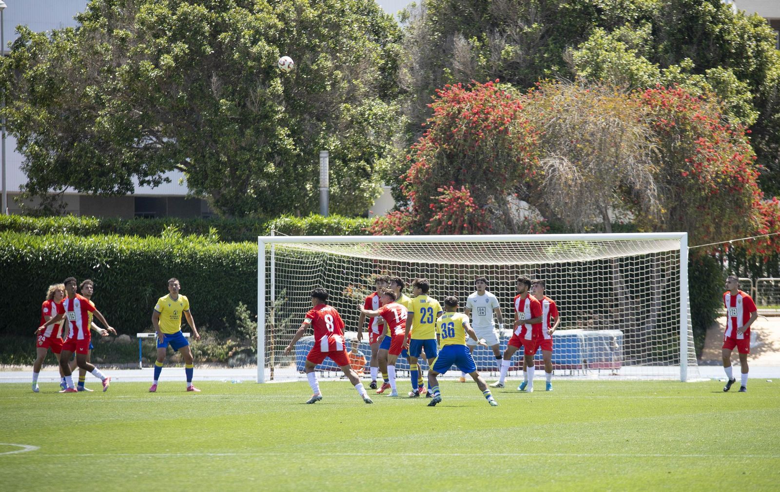 Partido de Segunda RFEF entre el Almería B y el Cádiz Mirandilla
