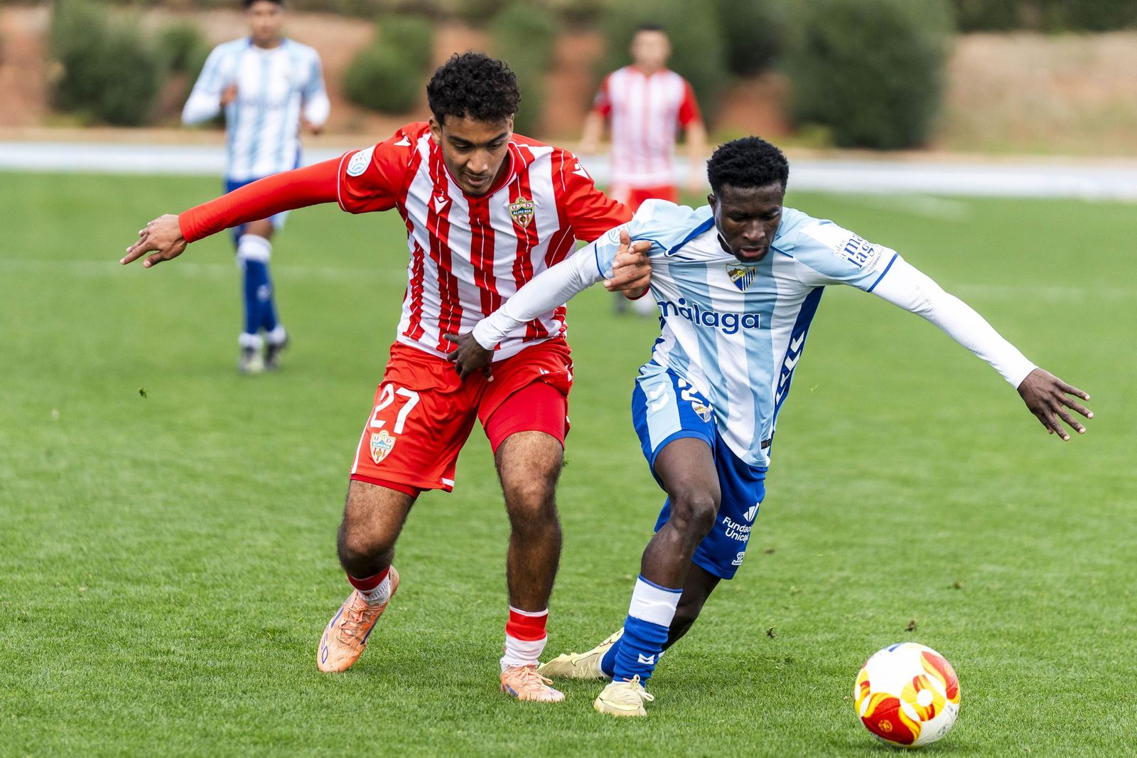 Las imágenes del Almería B y Atlético Malagueño en el Anexo de los Juegos Mediterráneos