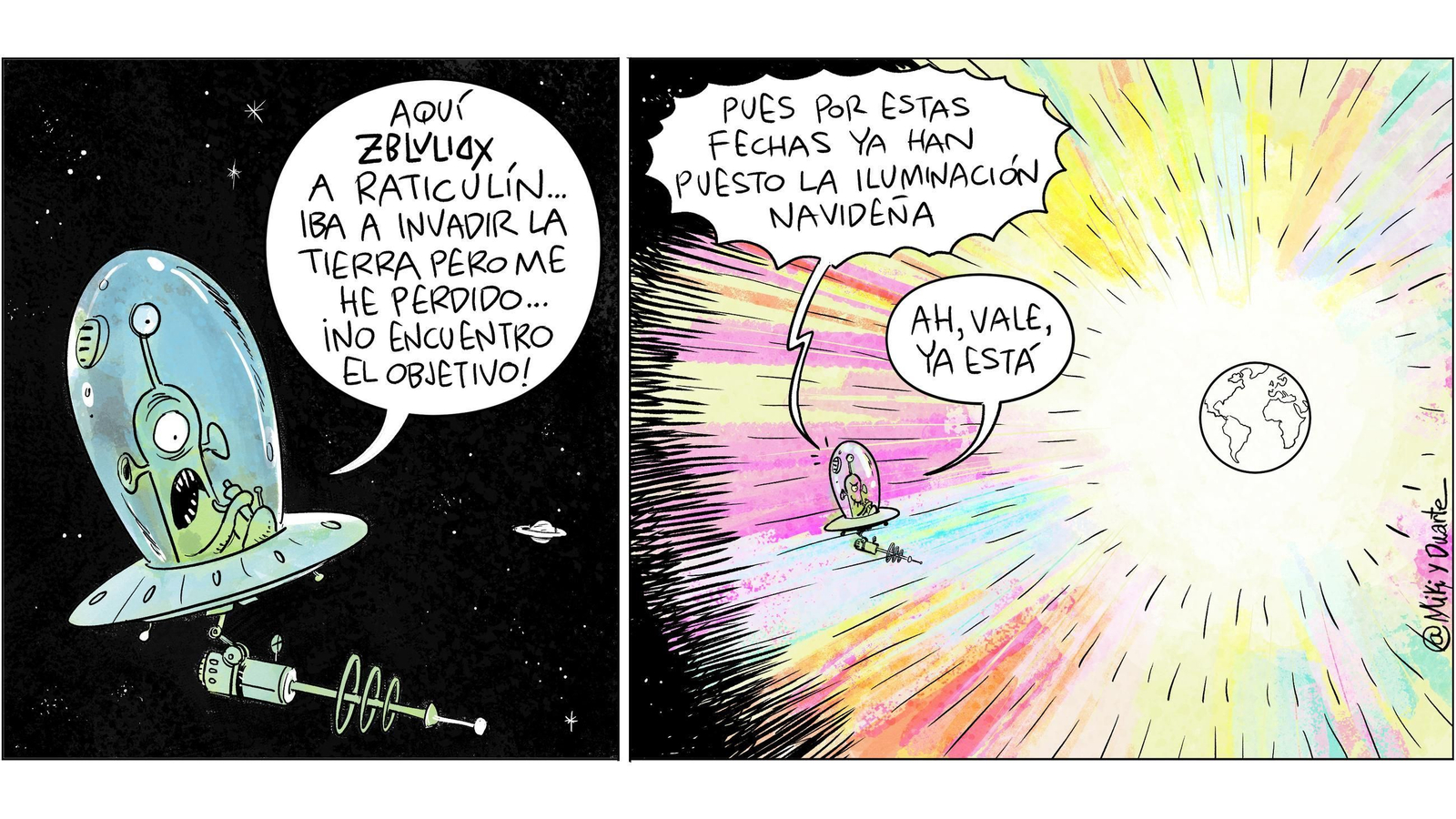 Navidad luminosa