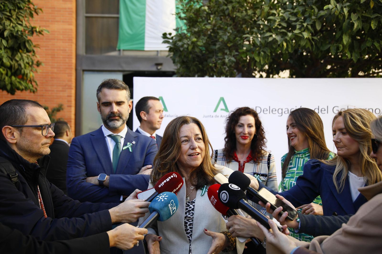 El día de la bandera de Andalucía celebrado en Almería, en imágenes