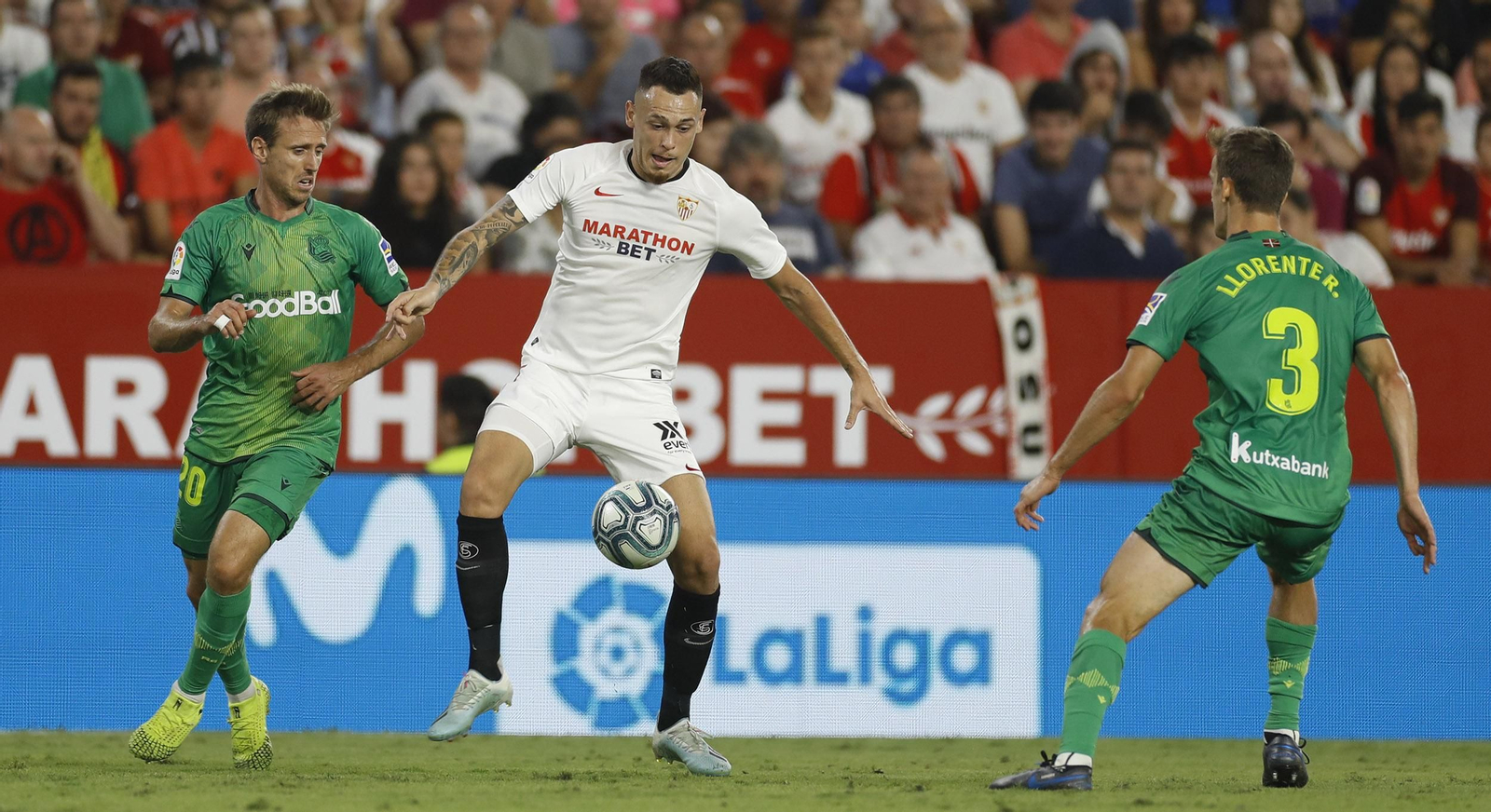 Las imágenes del Sevilla-Real Sociedad