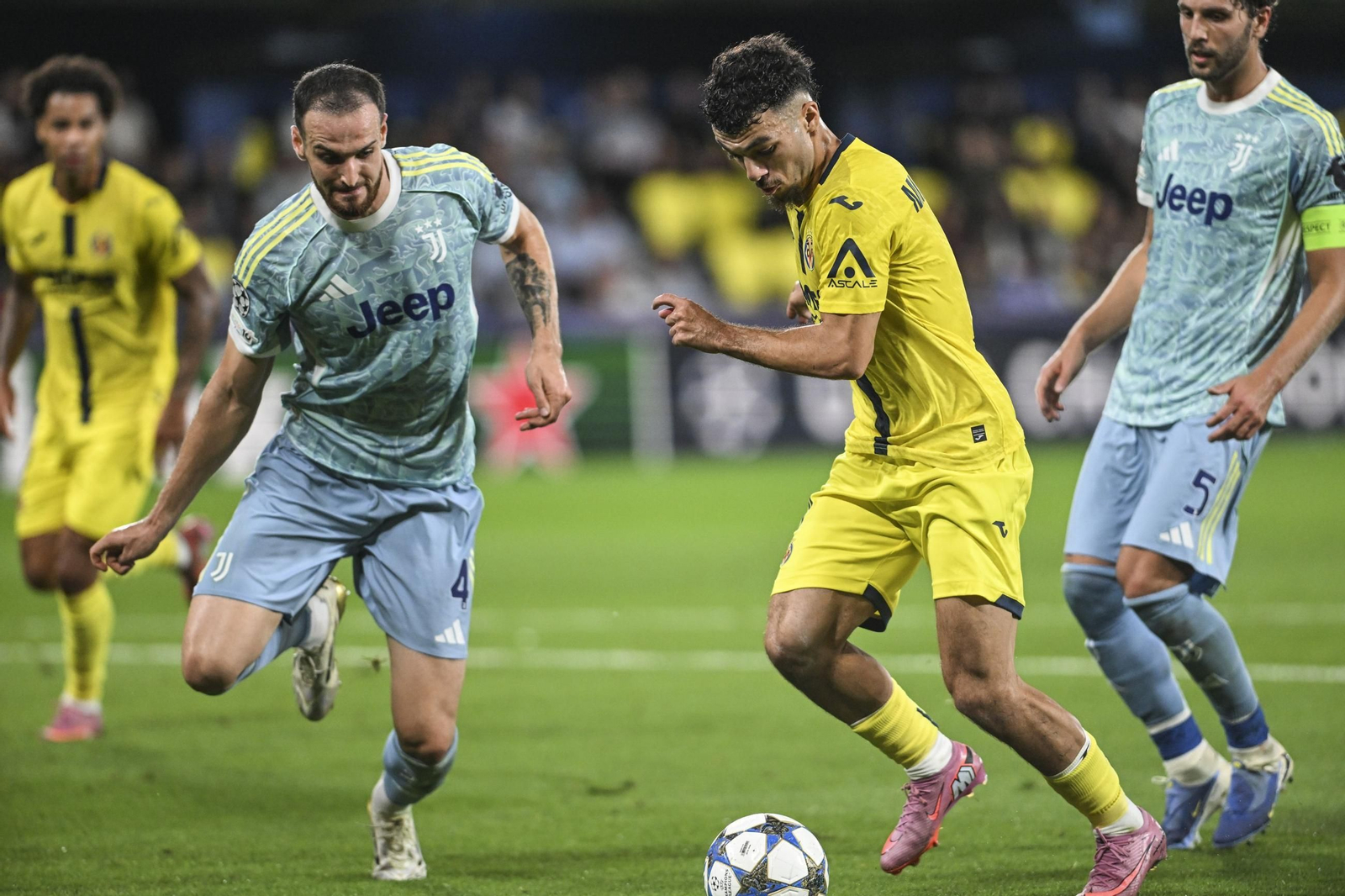 Las fotos del Villarreal-Juventus