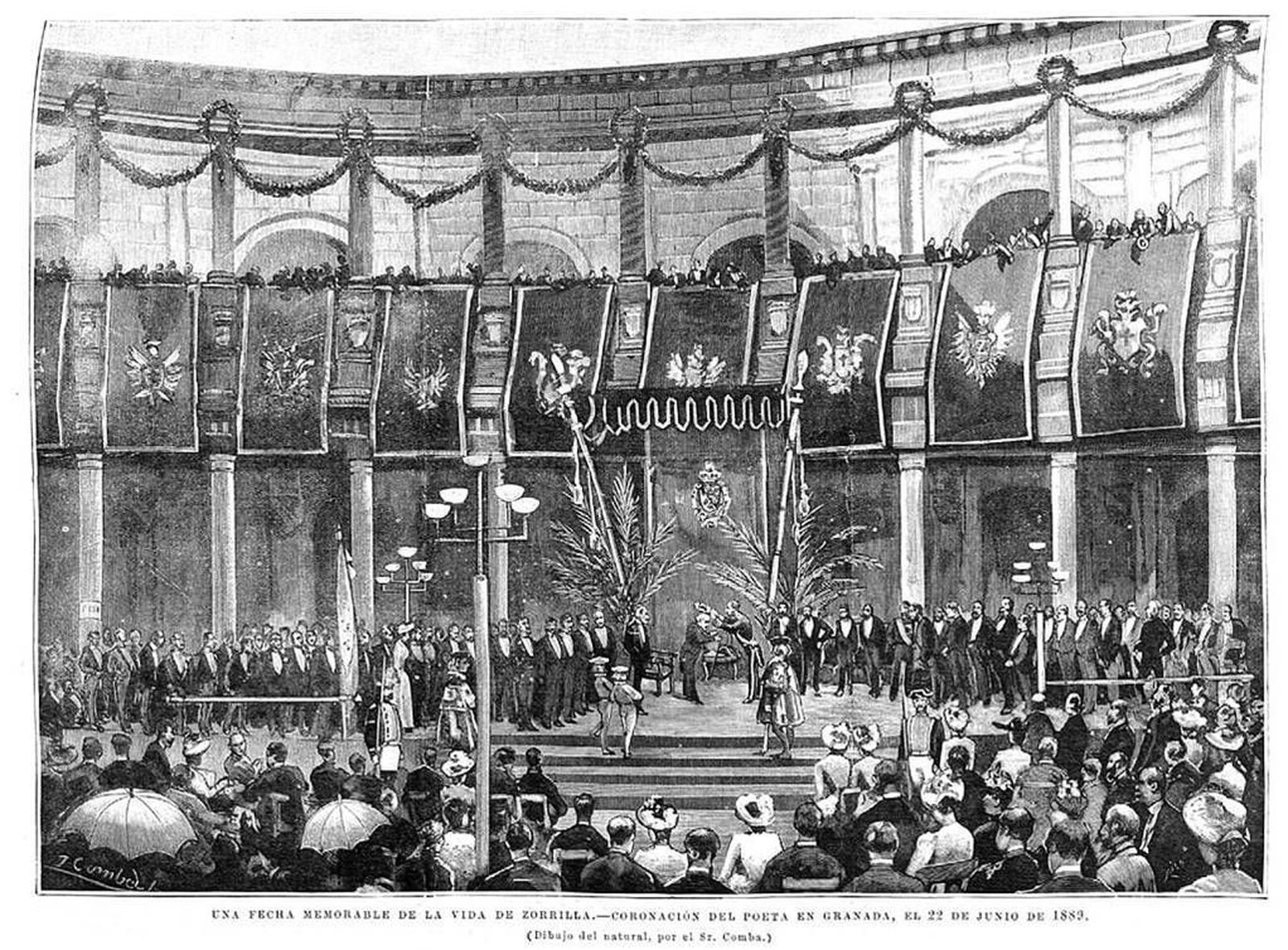 El sol entra por el óculo situado sobre el ábside de la iglesia de San Román.