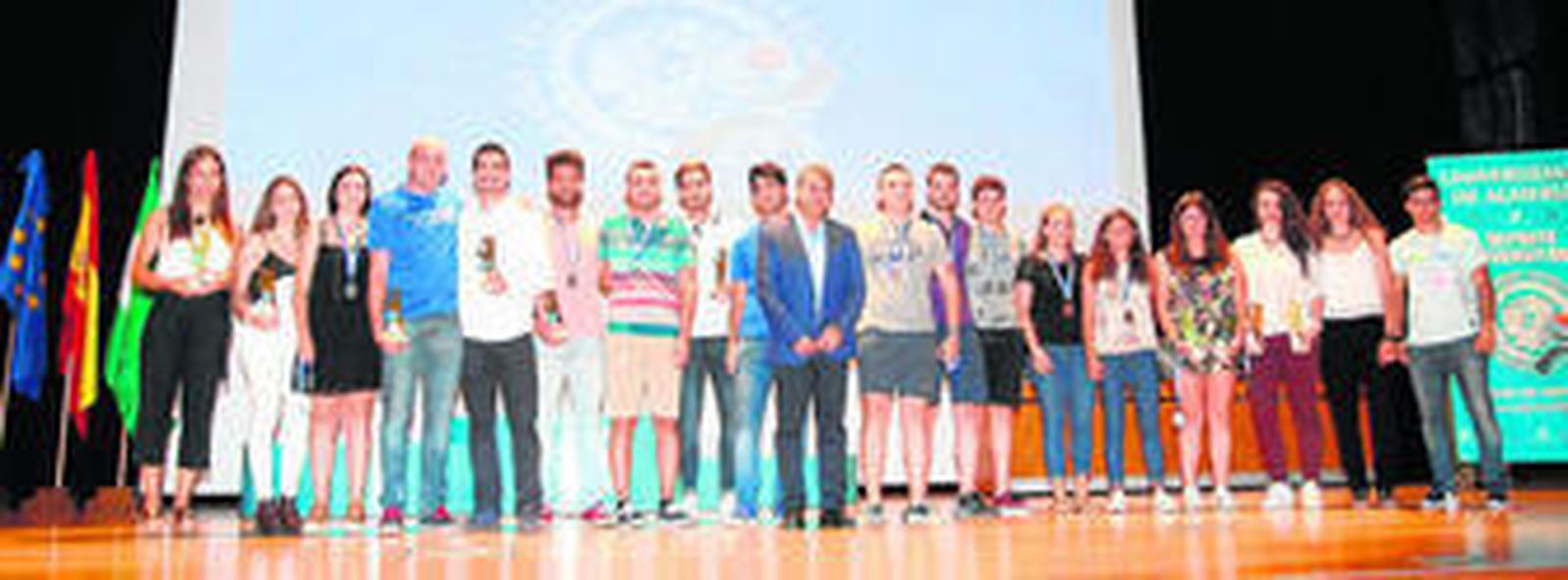 Homenaje a los mejores deportistas