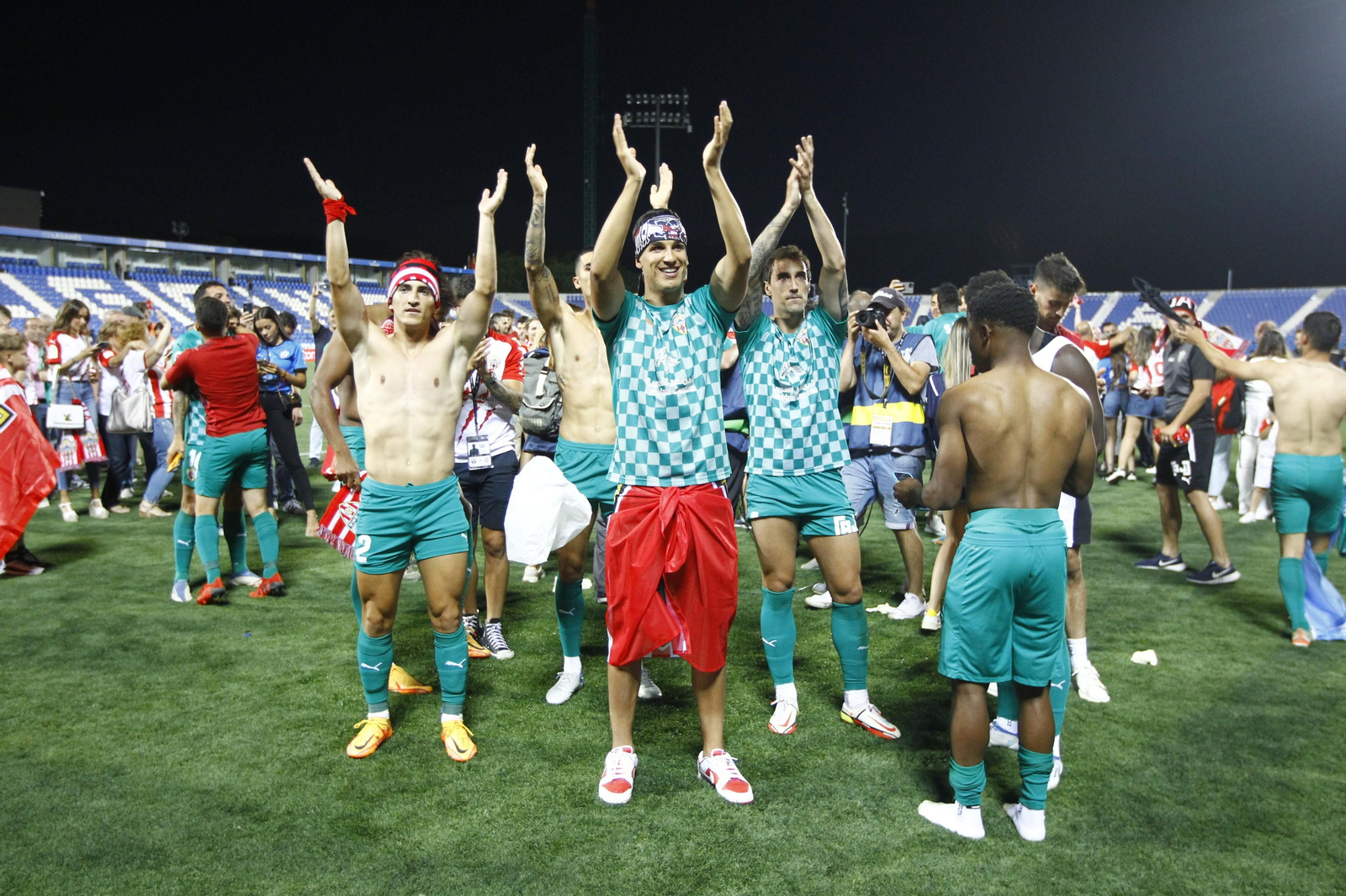 Imágenes del C.D. Leganés-U.D. Almería. Ascenso a la Liga Santander de Fútbol