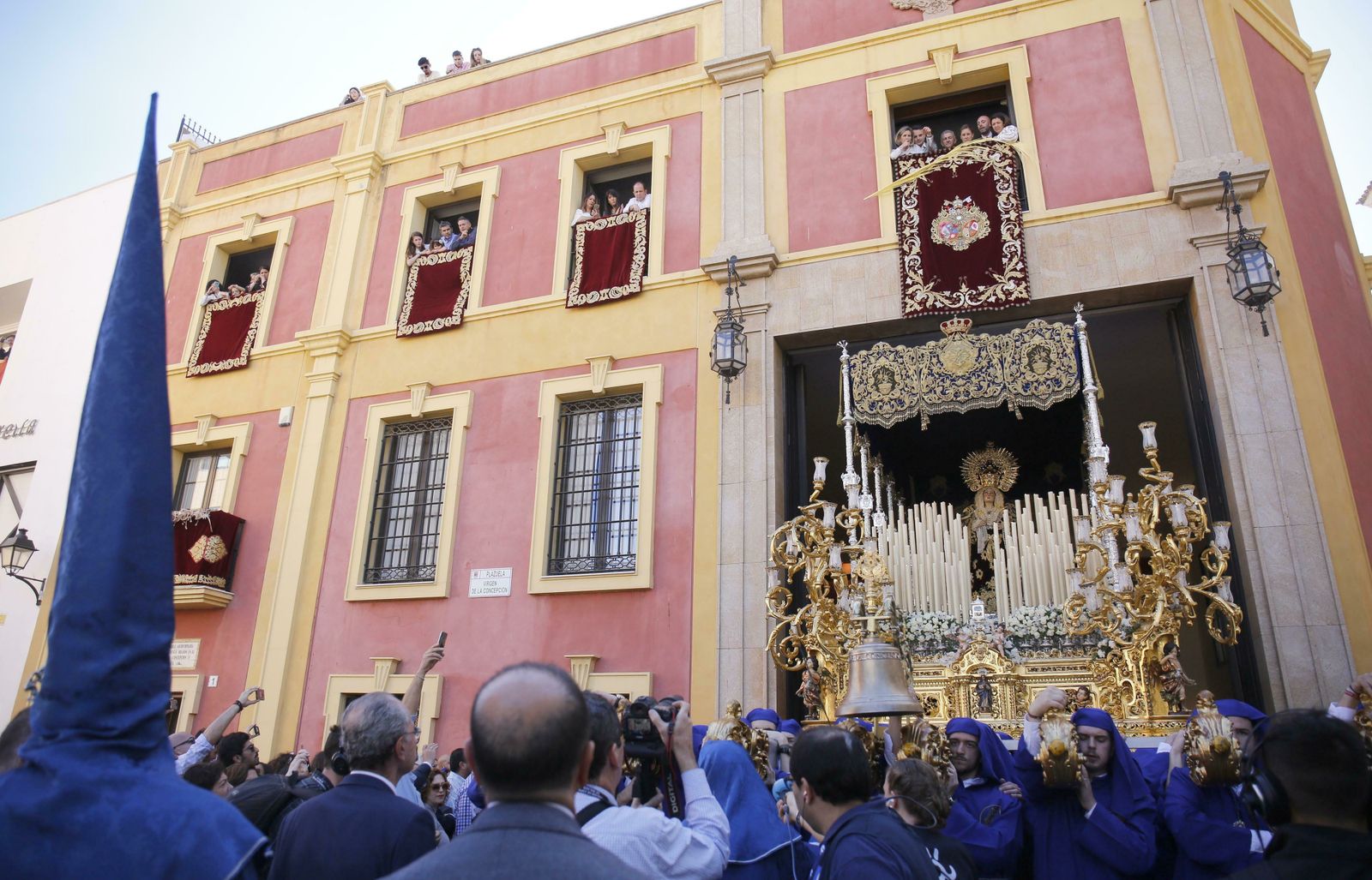 Las fotos del Huerto en el Domingo de Ramos en Málaga