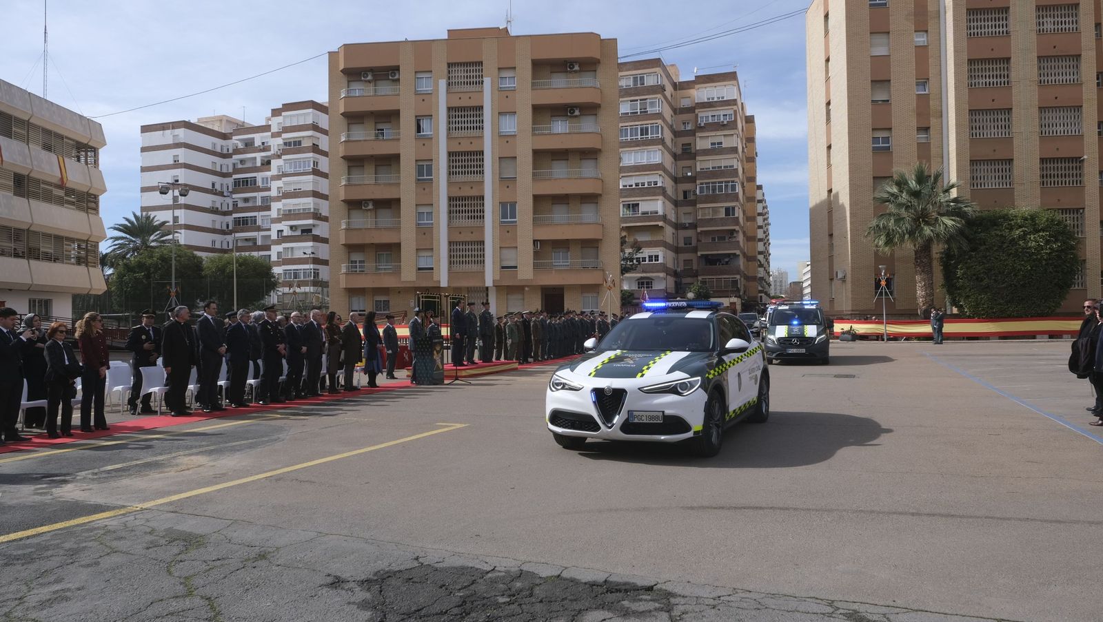 Las imágenes de la toma de posesión del nuevo coronel jefe de la Guardia Civil de Almería