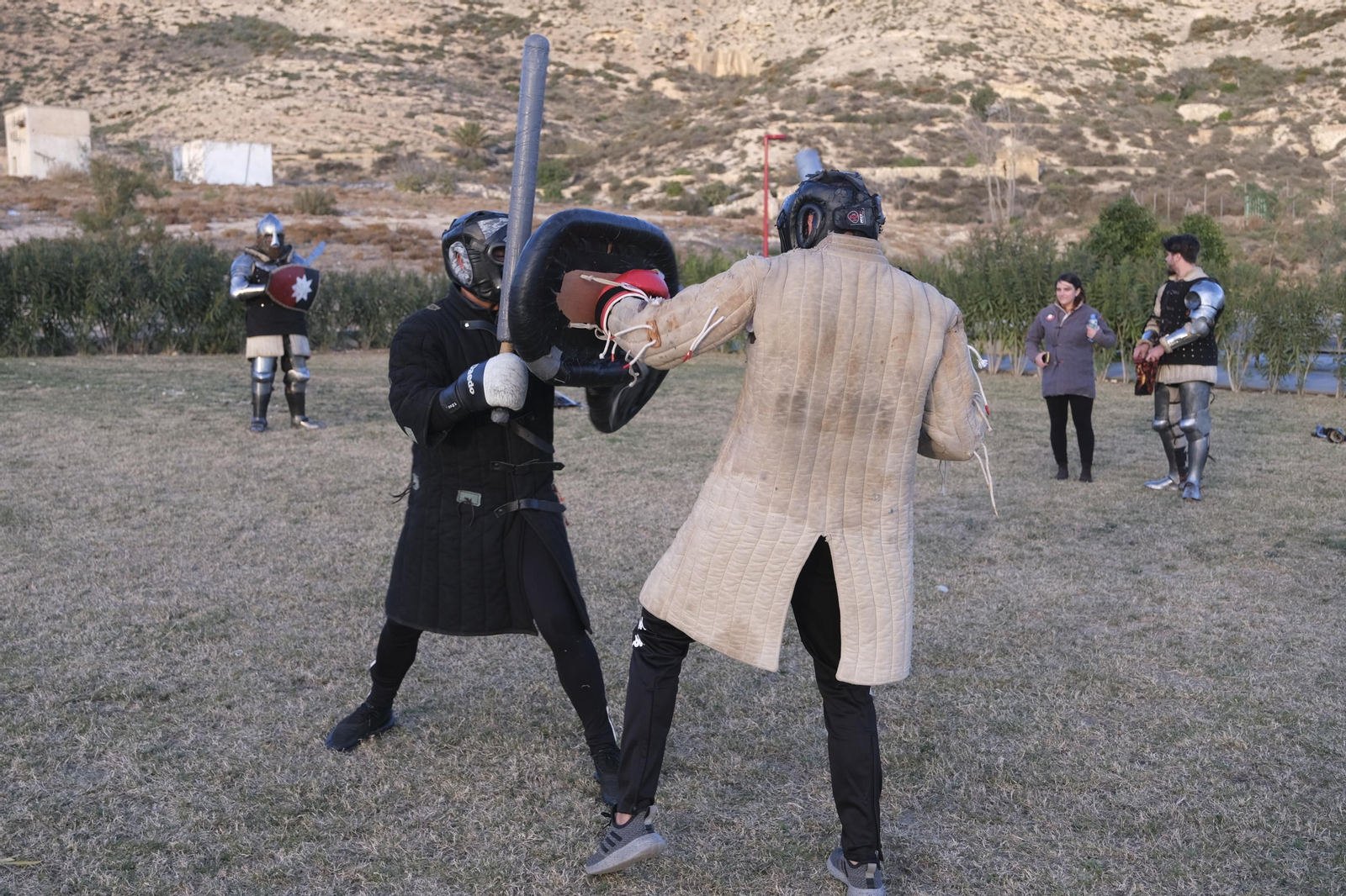 Fotogalería de los combates medievales en Almería
