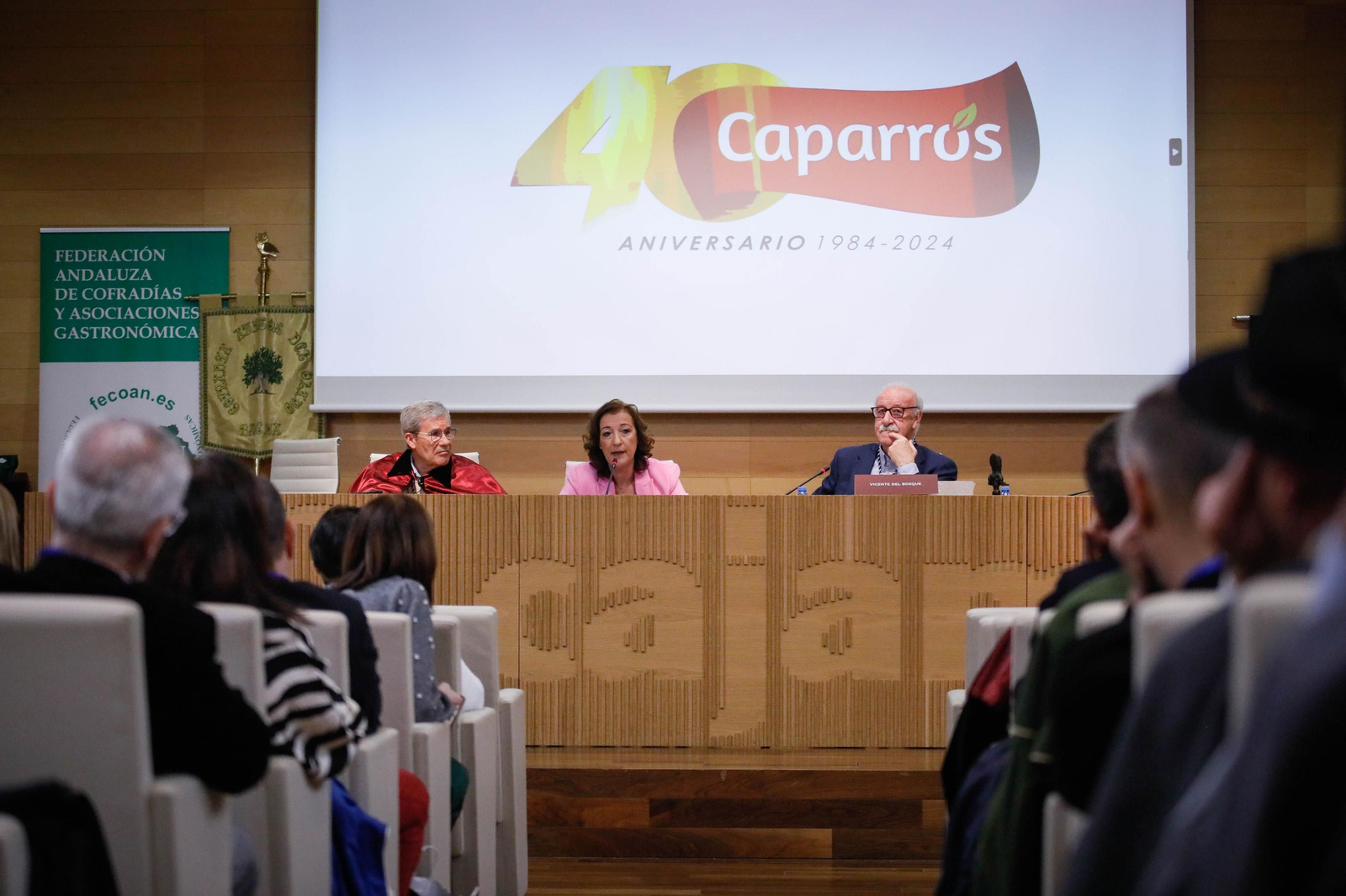 Las mejores imágenes de las conferencias en el congreso gastronómico ofrecido por CAPARROS