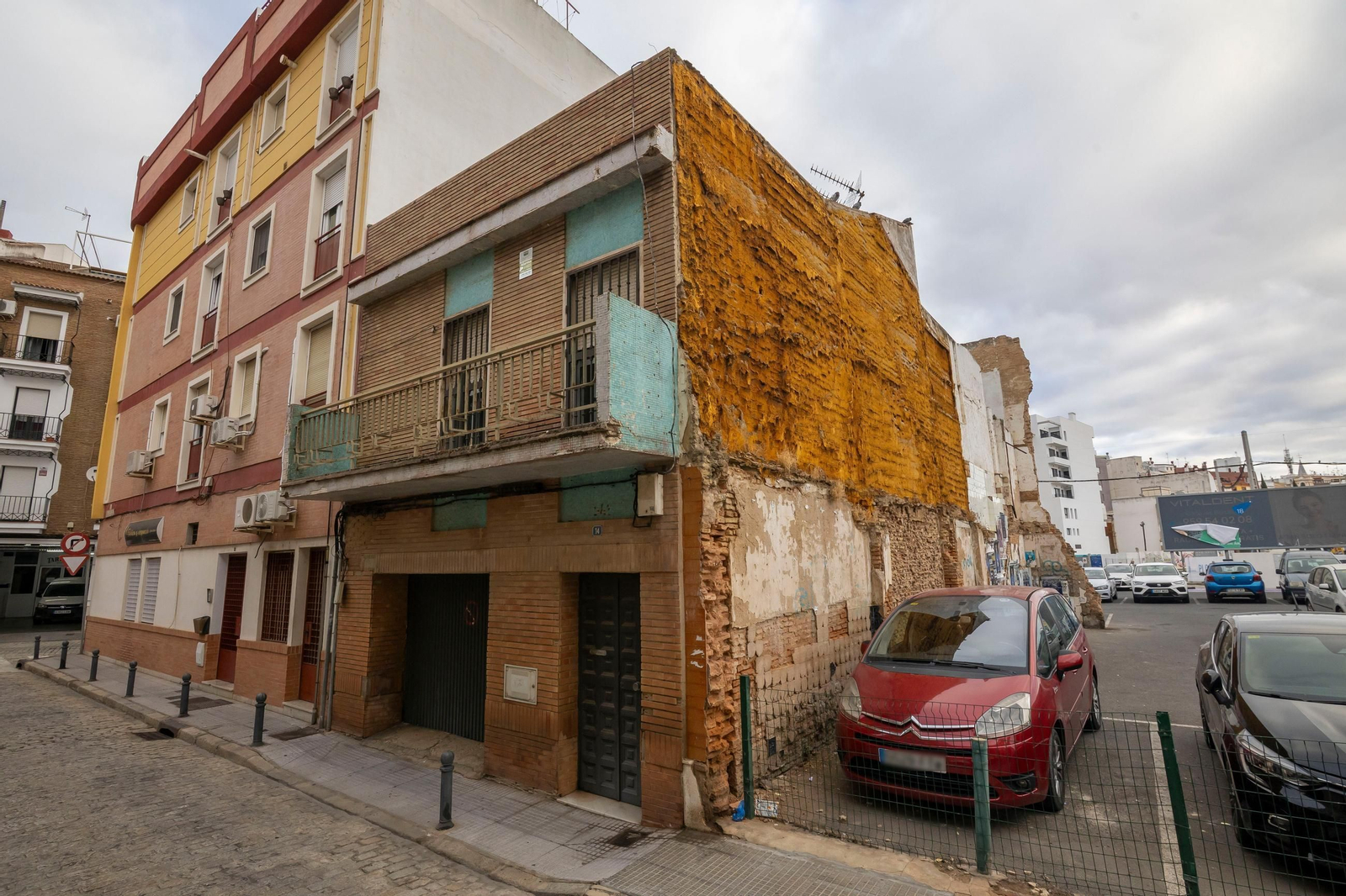 Edificio que se va a demoler.