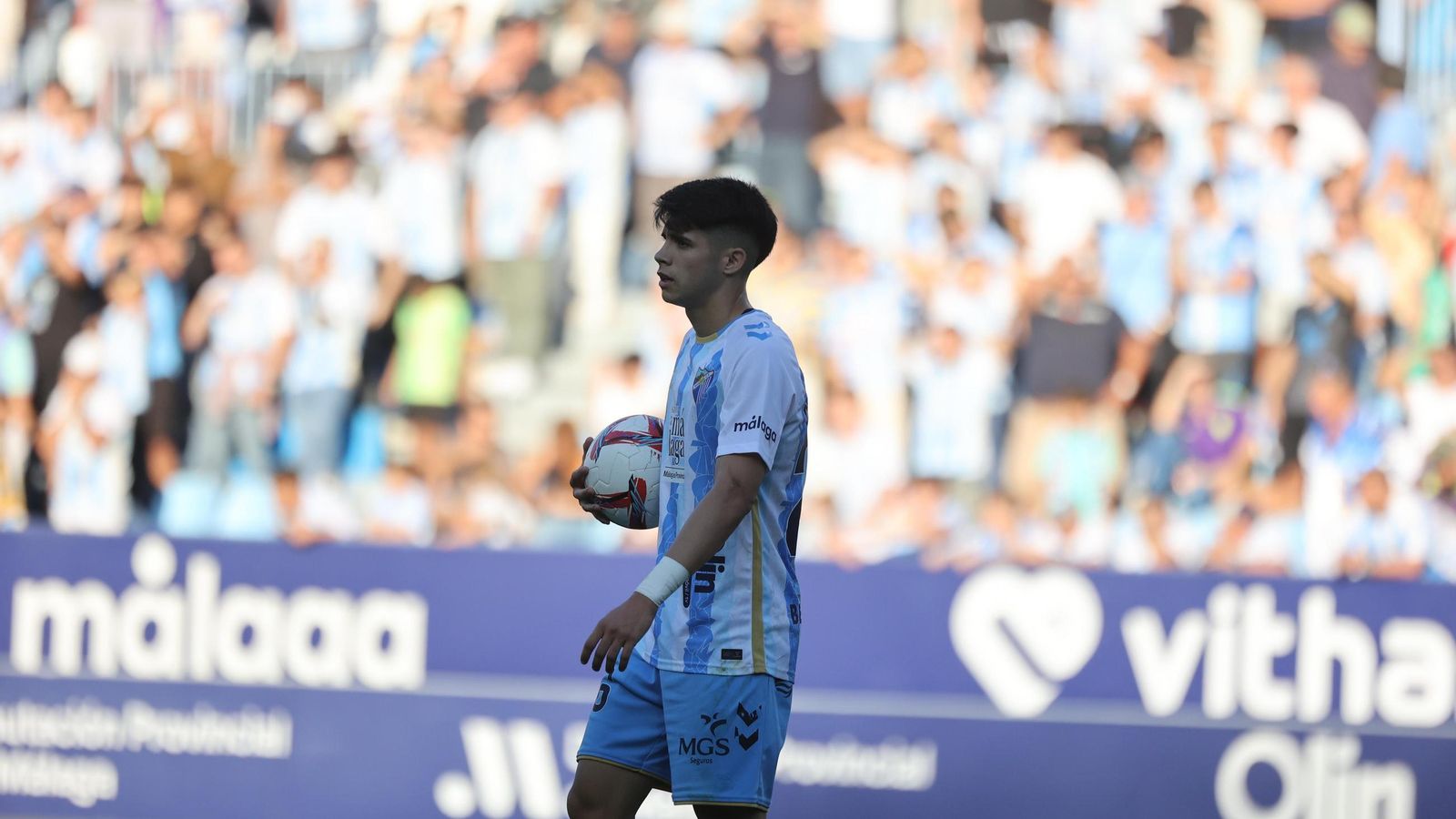 El Málaga CF-Real Oviedo, en fotos