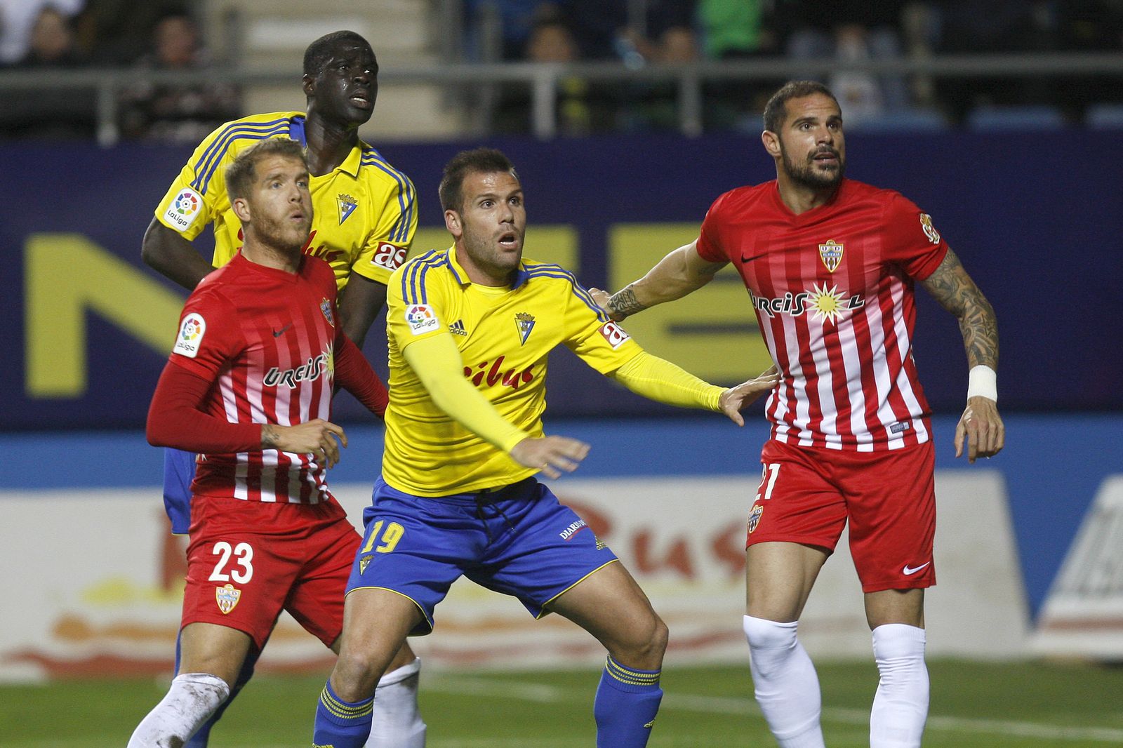 El Cádiz-Almería, en imágenes