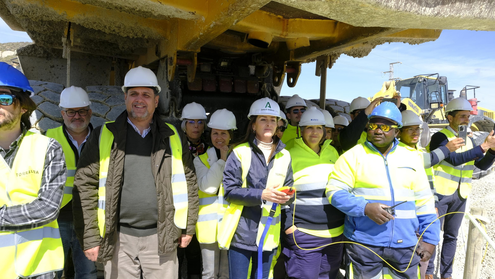 Visita a las canteras de yeso en Sorbas