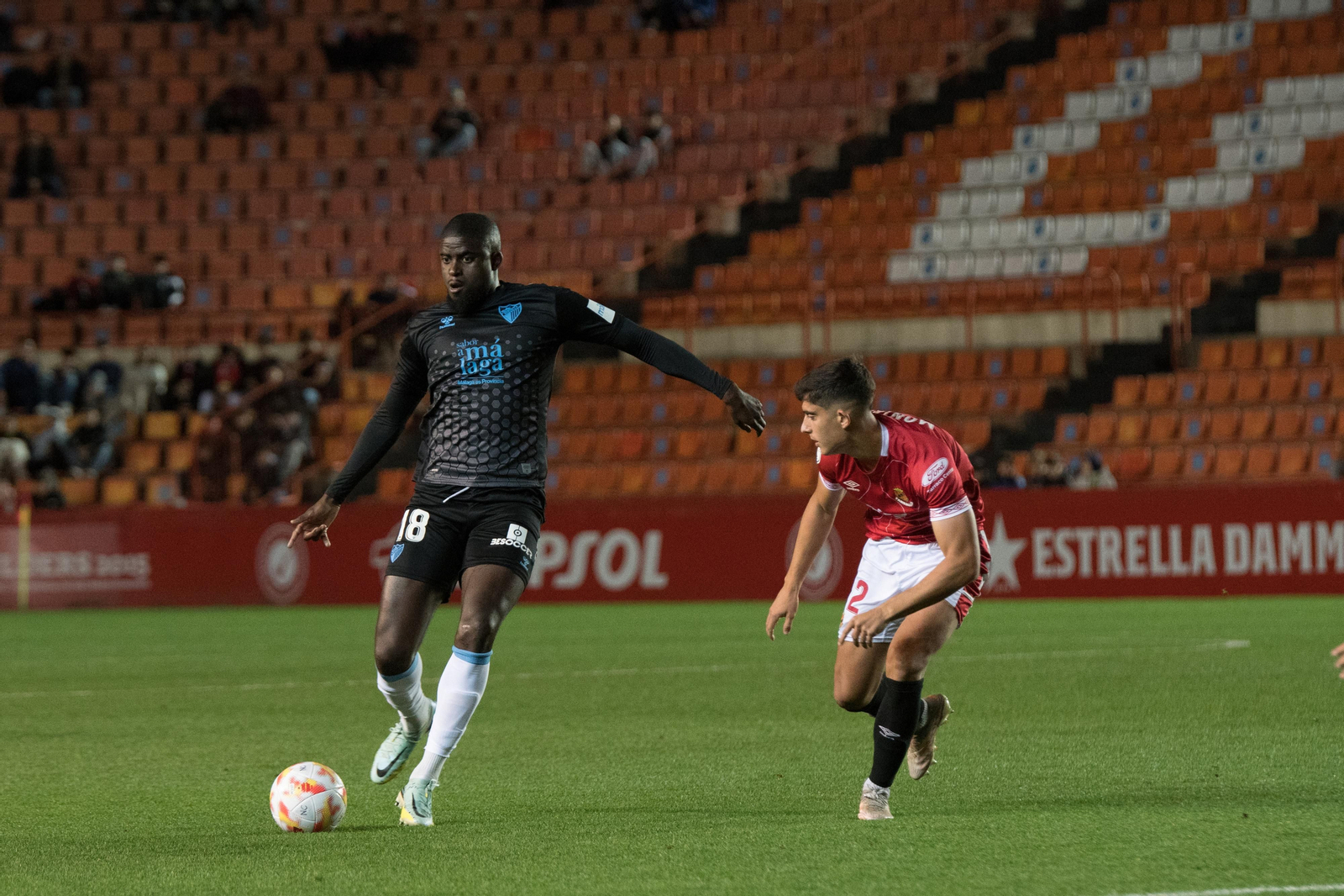 Las imágenes del Nàstic - Málaga CF, segunda ronda de la Copa del Rey